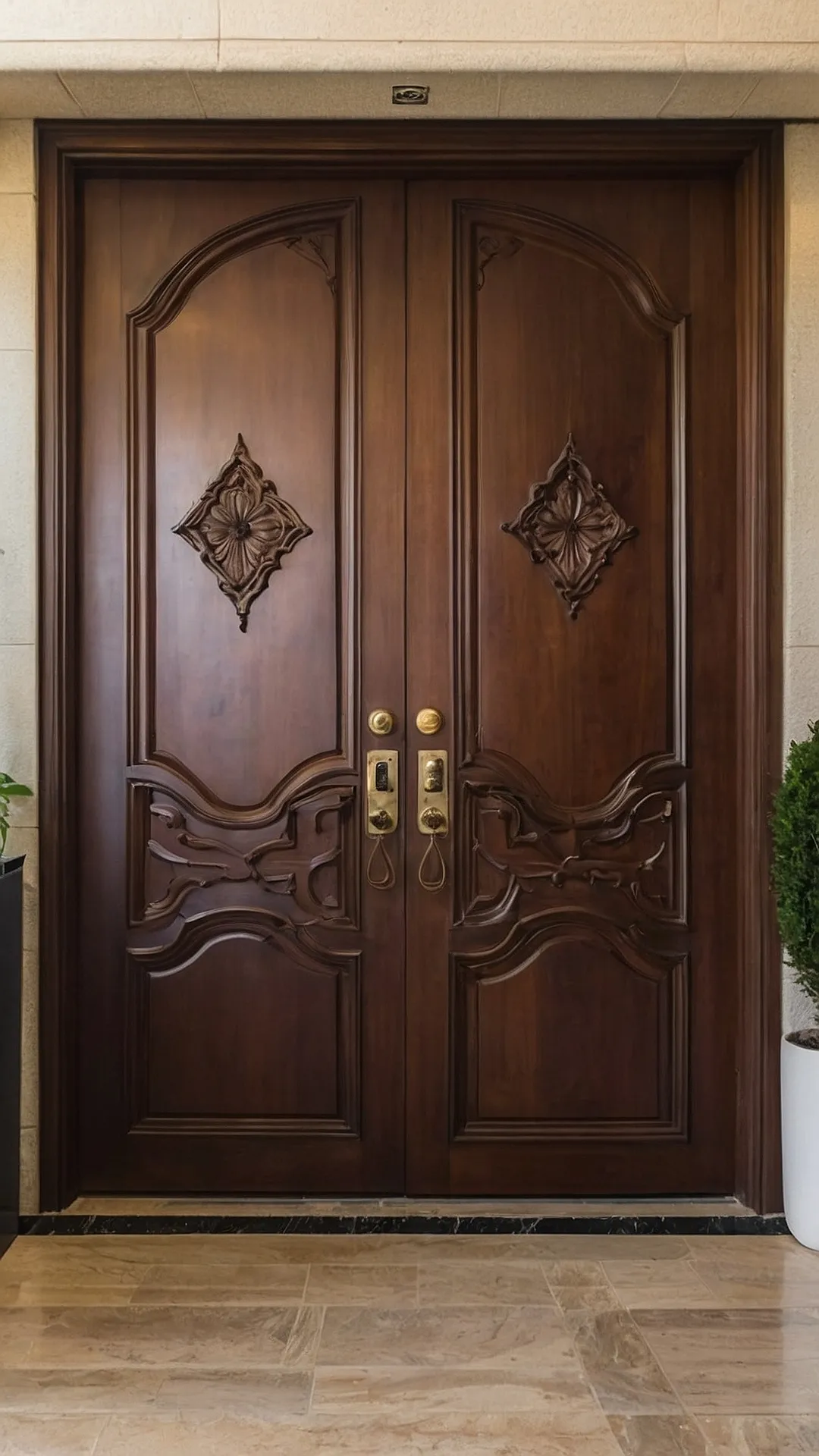 Unlocking Style: 22 Wooden Main Door Design Ideas for 2024 39 Believe the Entrance