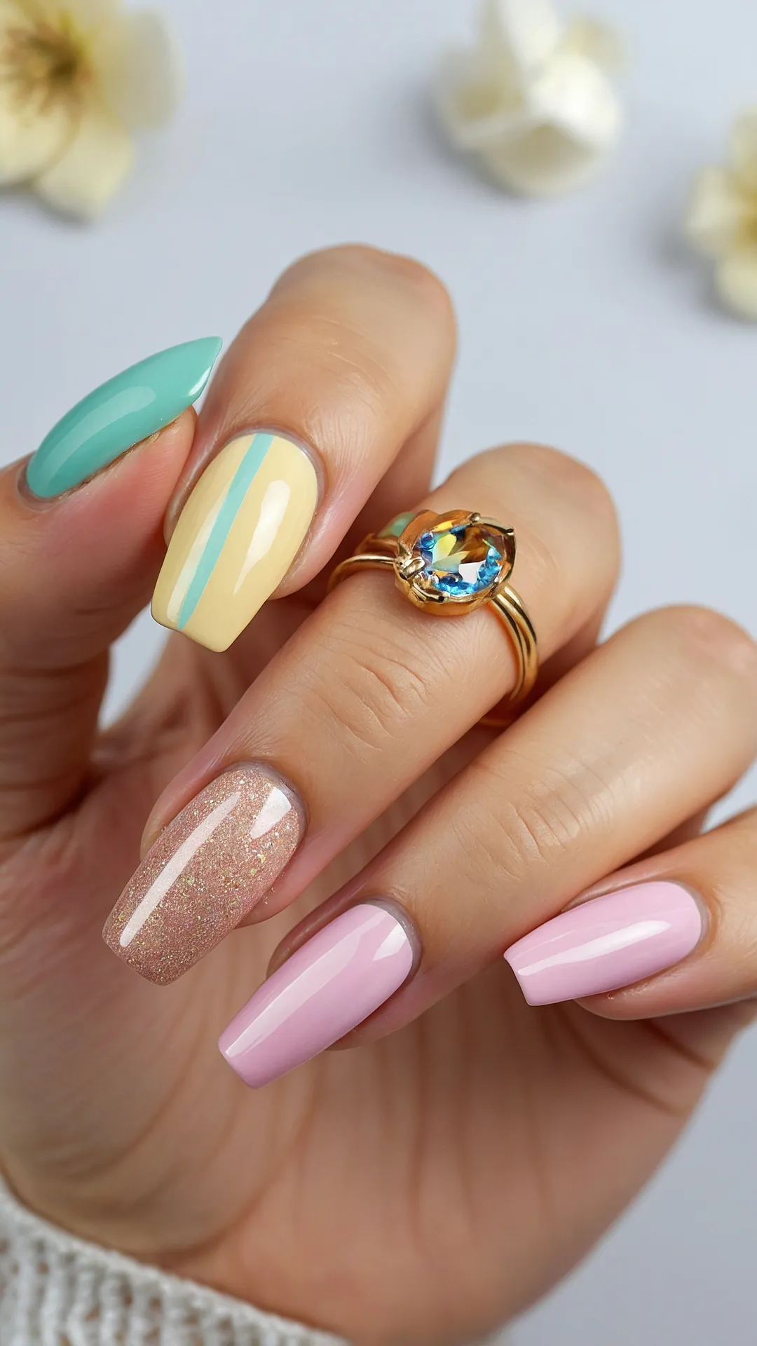 Tropic Heat Nails