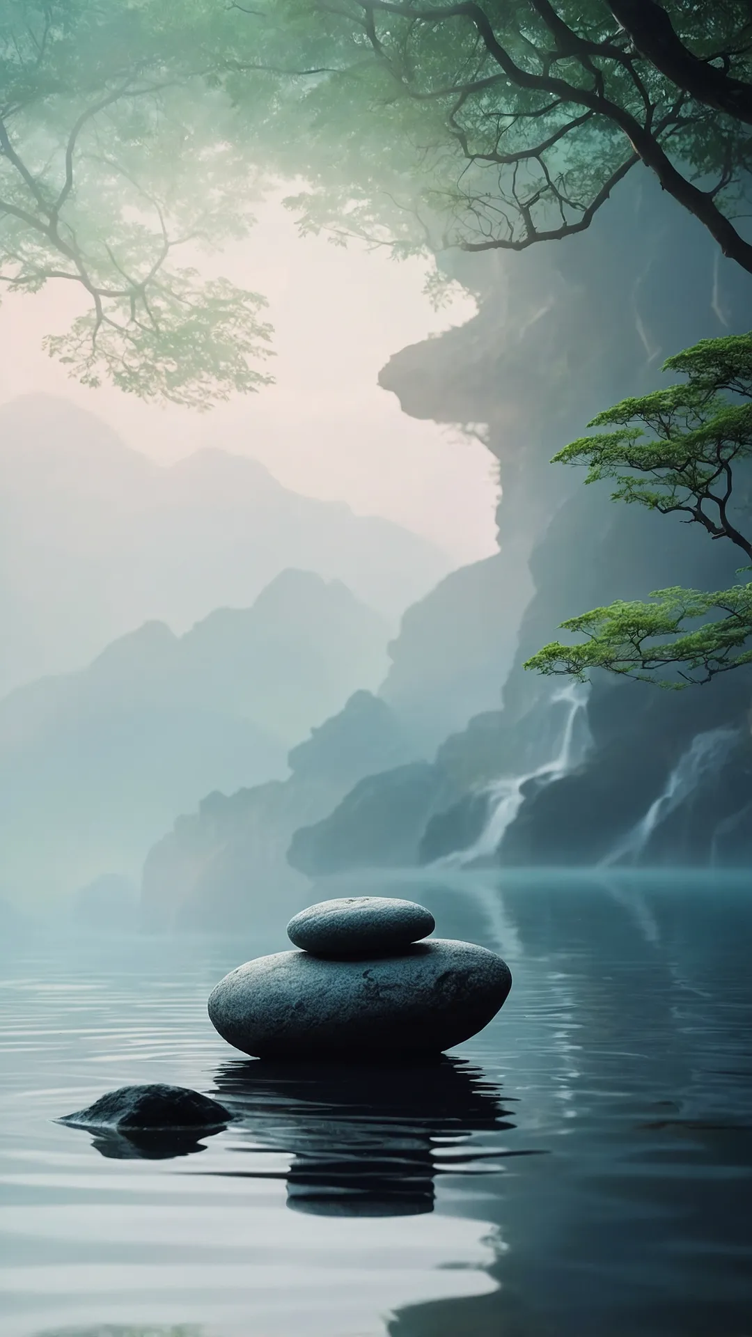 20 Zen Wallpaper Ideas: Calming Your Desktop One Image at a Time 35 Gentle Glow Wallpaper