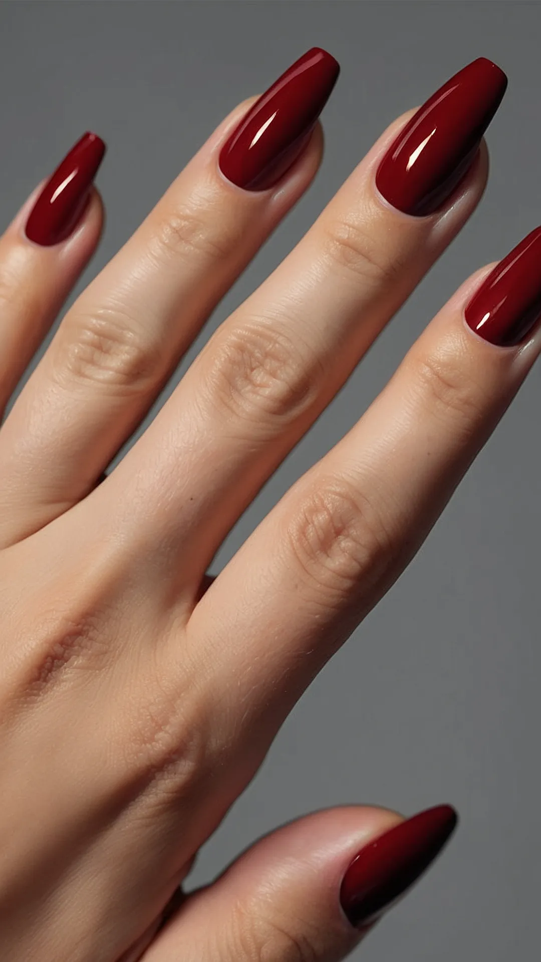 Flawless Fall Nails: Discover 14 Stunning Red Designs for 2024! 33 Autumn Blaze:
