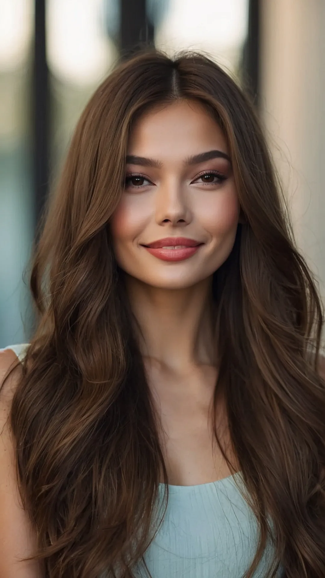 17 Effortlessly Gorgeous Long Straight Hairstyles for Any Wedding! 43 Unleashed Locks
