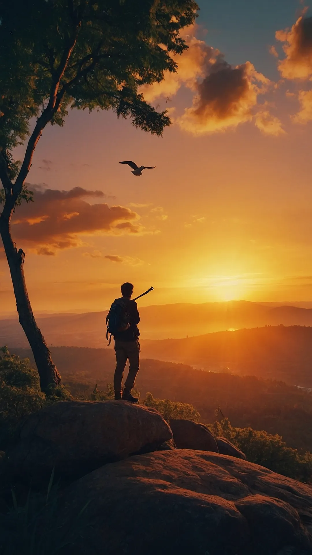 Sunset Serenity Wallpaper