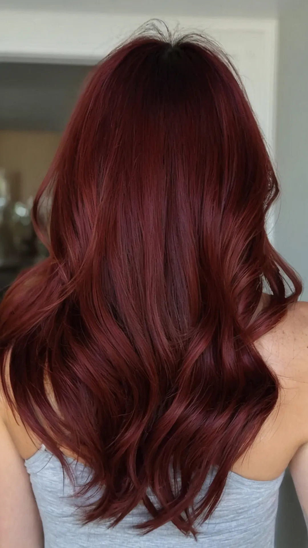 Layering It Right: Why Wine Red is the Ultimate Hair Color for Older Women** ** 36 Fiery Locks