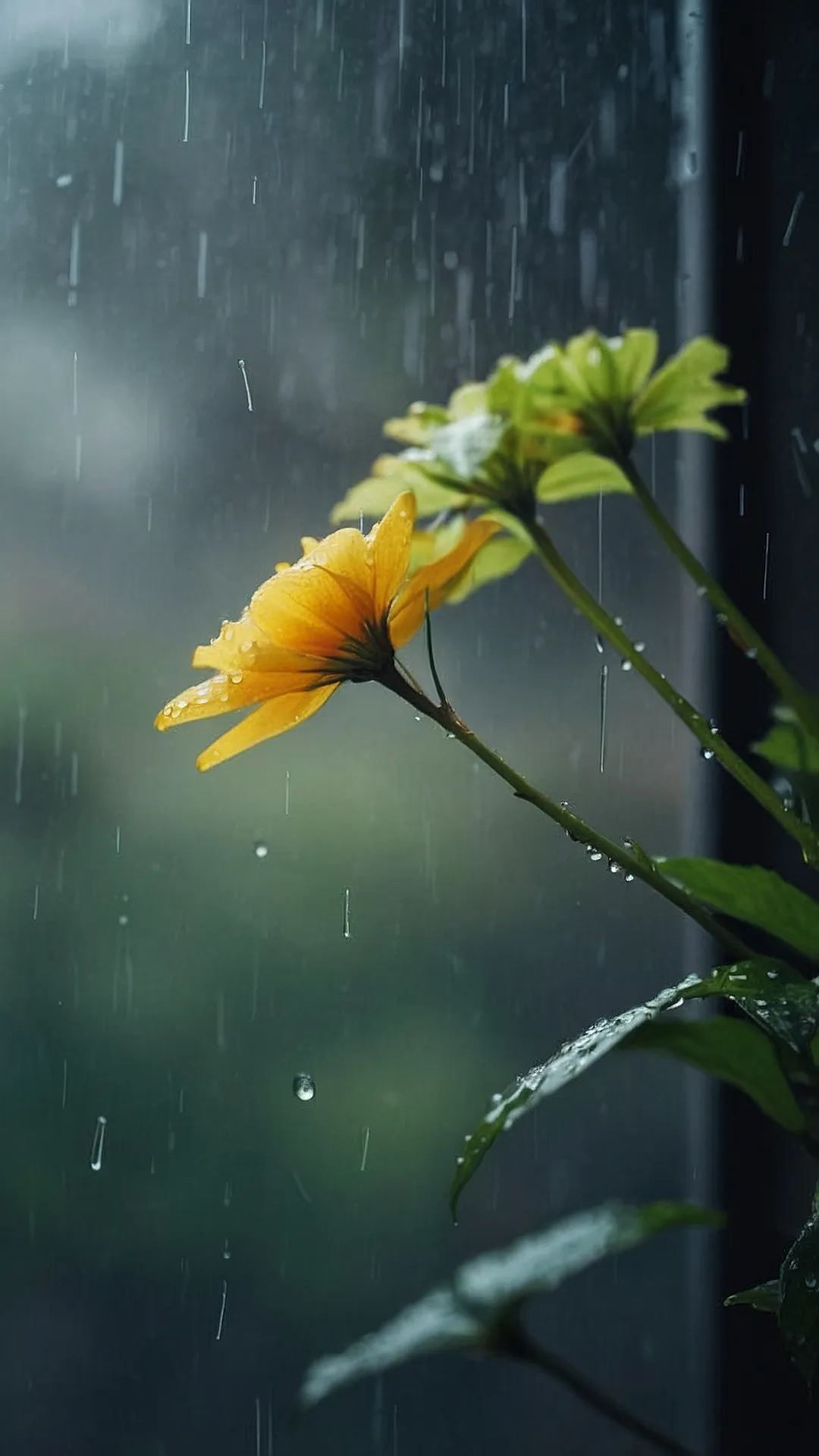 Water, Water Everywhere: Top 15 Rainy Day Wallpapers for Your Digital Devices 36 Petrichor's Promise