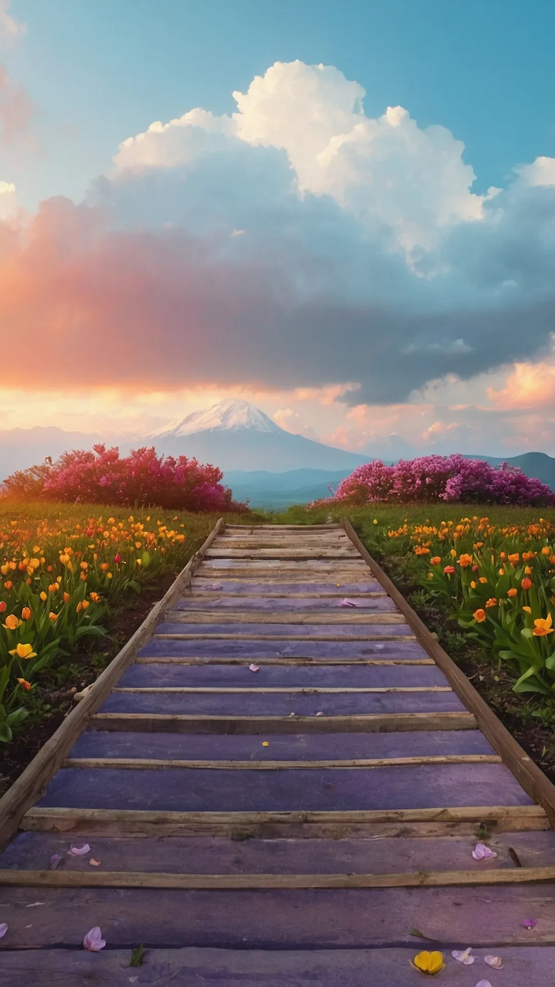 Spring Fling: 19 Cute Wallpapers for Your Screens 43 Spring Steps
