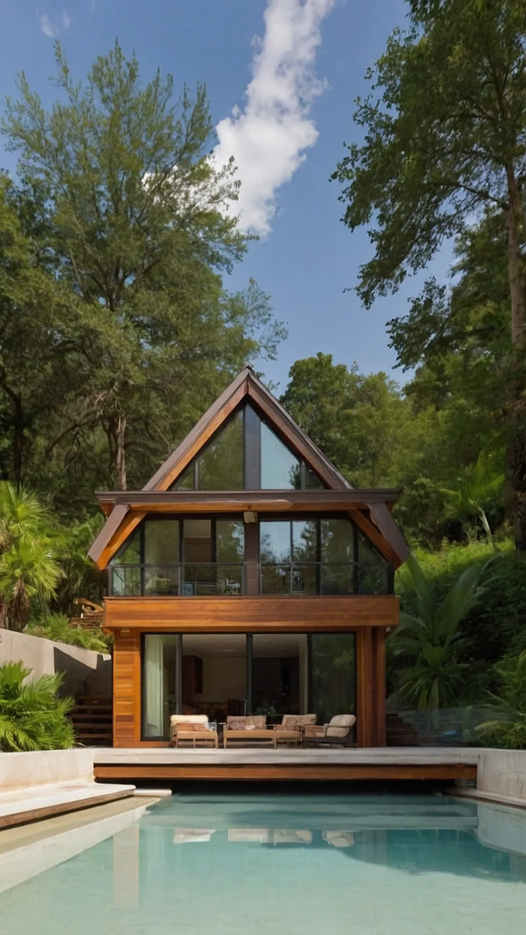 Whimsical Waters: 19 Cool Riverside House Designs You Need to See 40 Glass Bottom Bliss