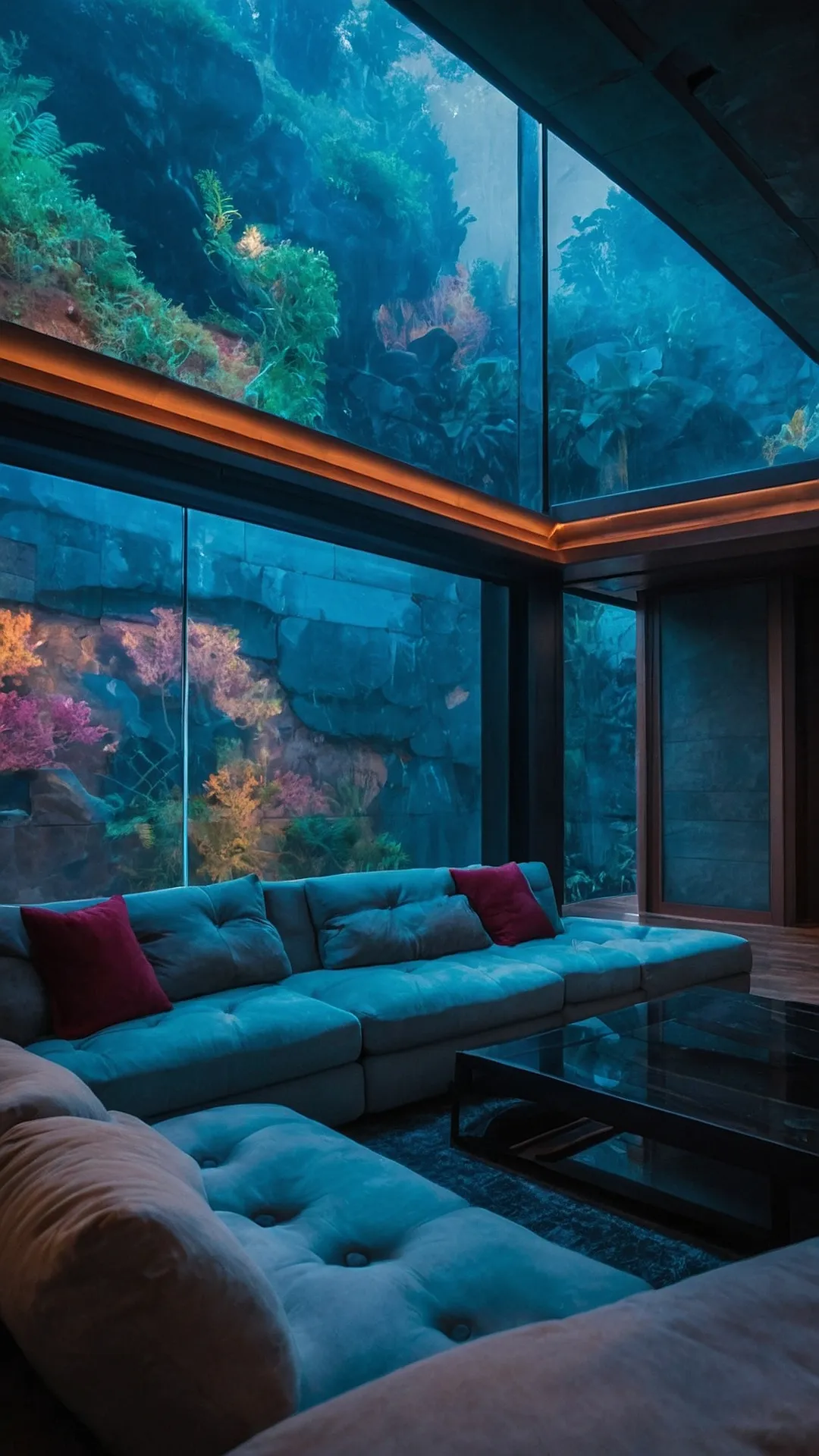 **Transform Your Space with 14 Dreamscape Aesthetic Ideas** 41 AquaLounge: