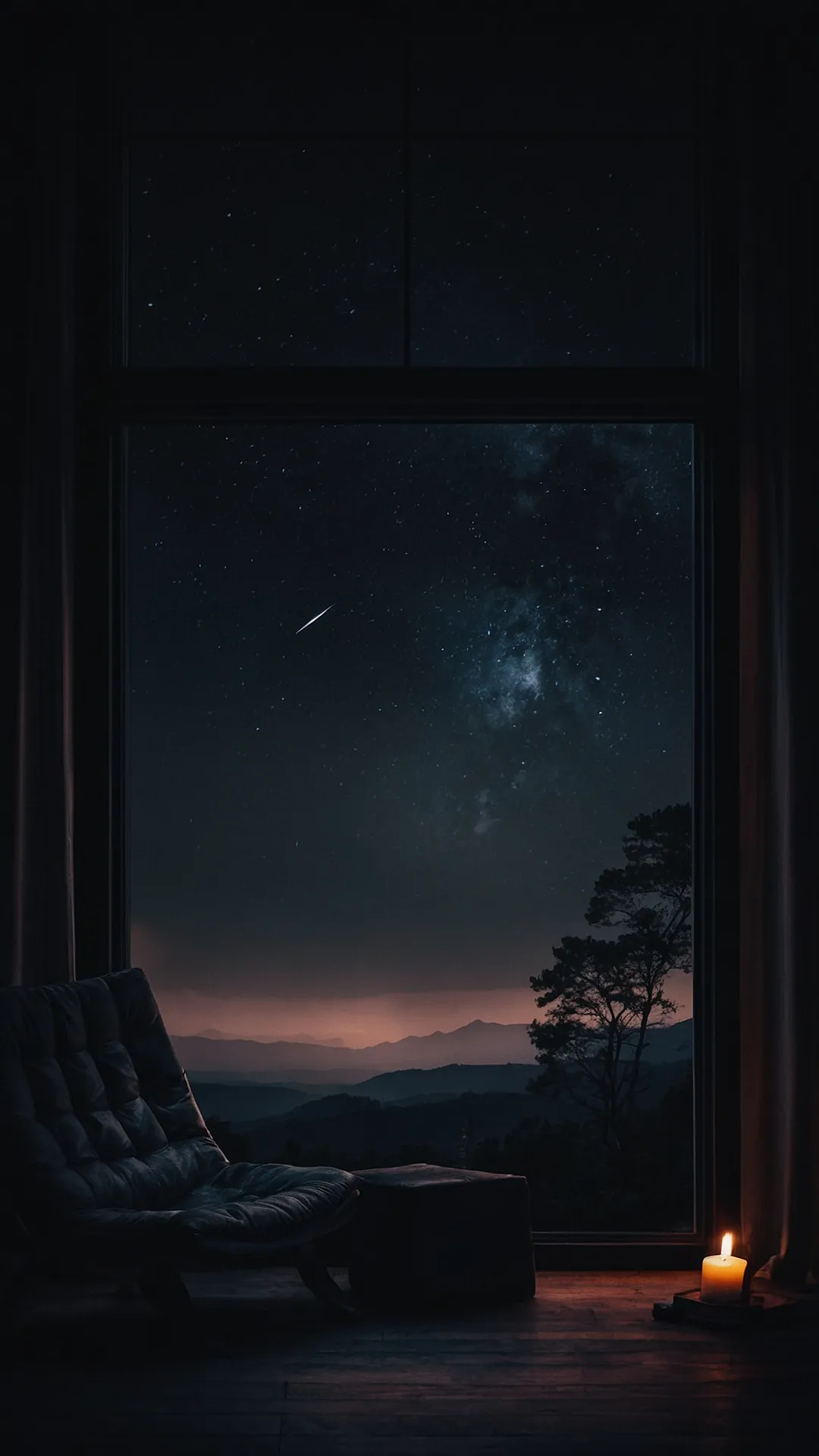 Dive into Calm: 15 Dark Aesthetic Wallpapers for the Ultimate Relaxation 10 Zenith's Calm