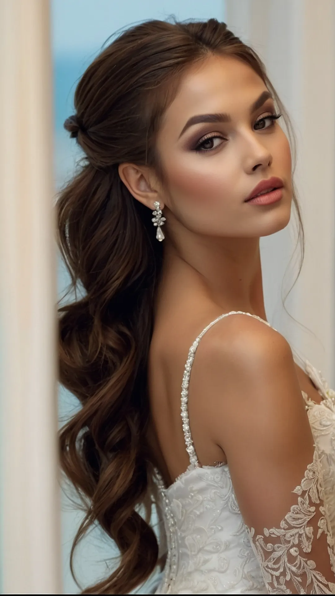 18 Gorgeous Half Up Half Down Wedding Hairstyles for Every Bride 36 Half-Up: The Wedding Trend