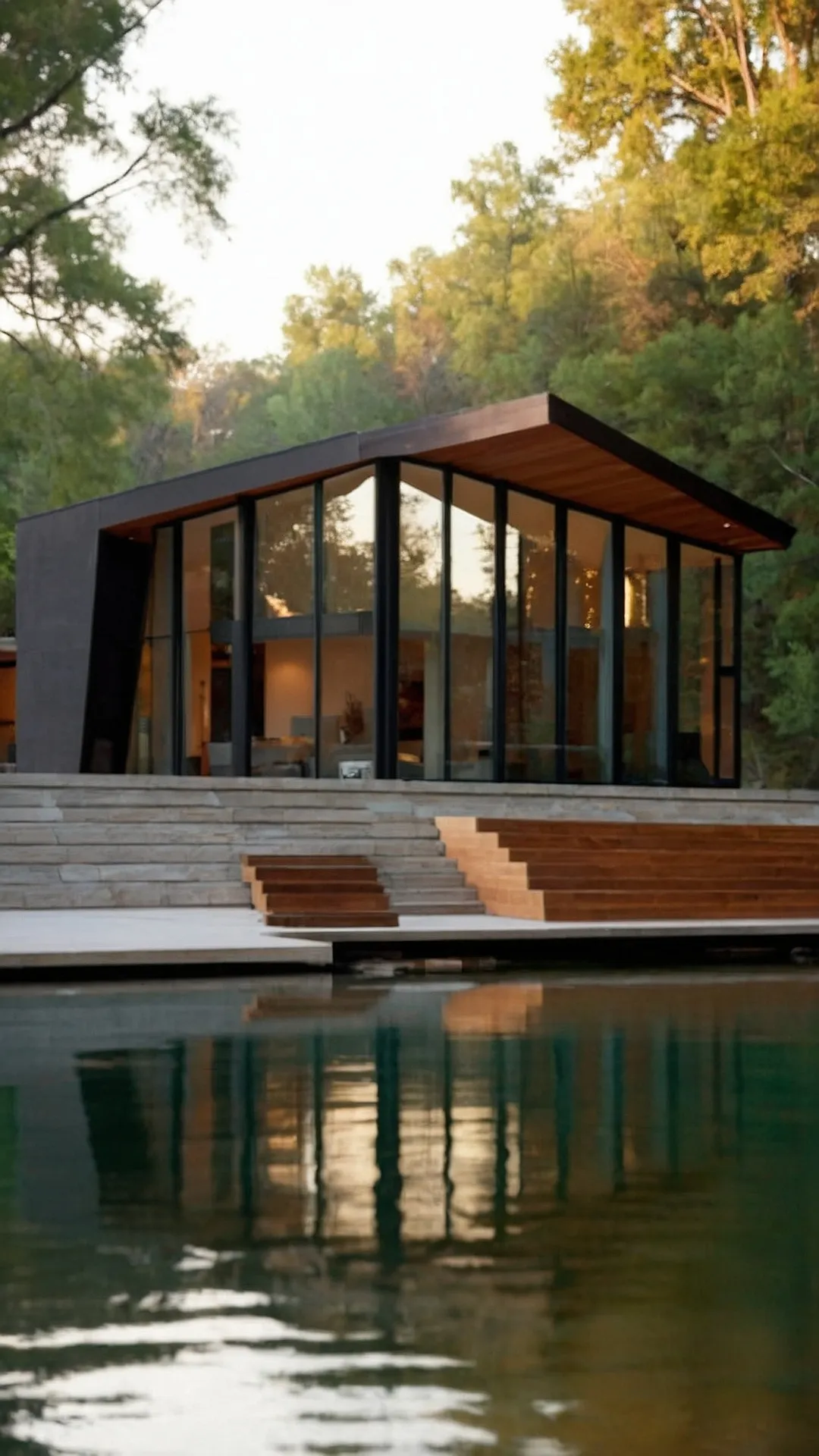 Whimsical Waters: 19 Cool Riverside House Designs You Need to See 36 Waterway Haven