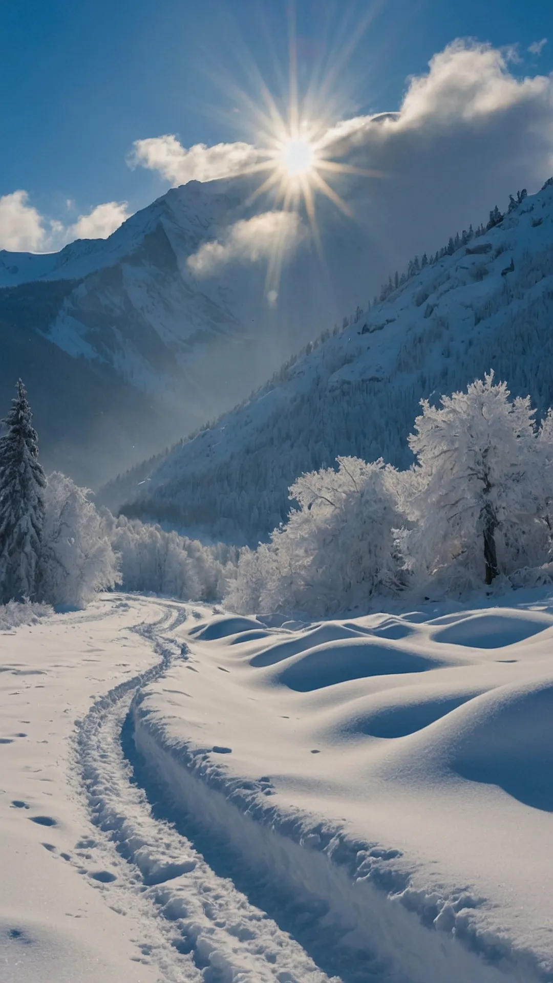 Chillingly Beautiful: 10 Winter Wallpaper Ideas for Your Cozy Space 38 Here's a catchy title and two paragraphs describing the image, suitable for a grade 9 student: