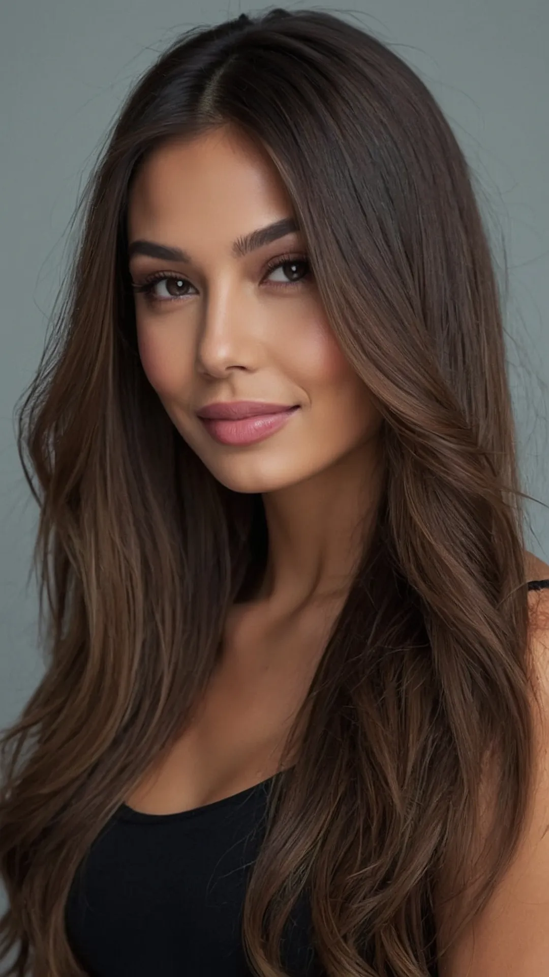 17 Effortlessly Gorgeous Long Straight Hairstyles for Any Wedding! 37 Cascading Beauty