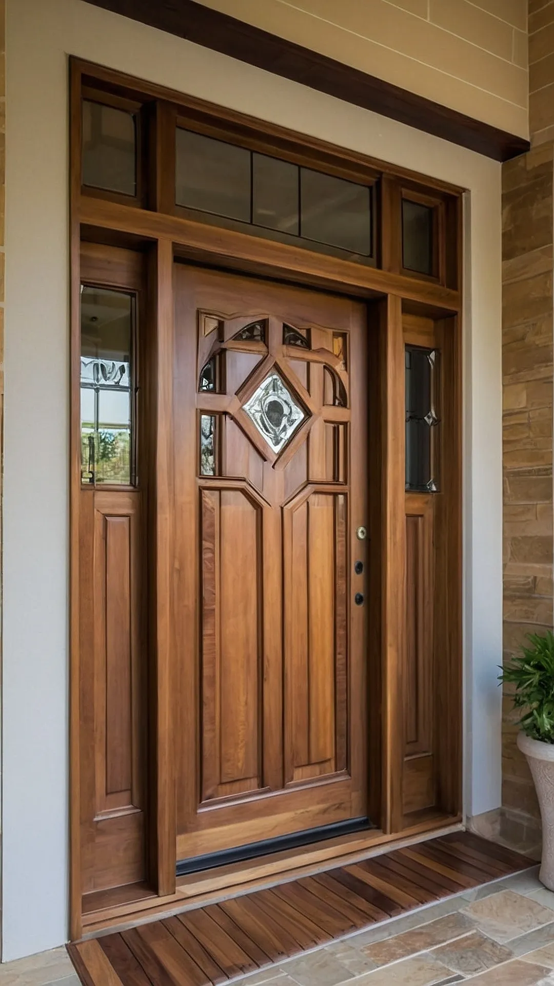 Unlocking Style: 22 Wooden Main Door Design Ideas for 2024 33 Grand Openings