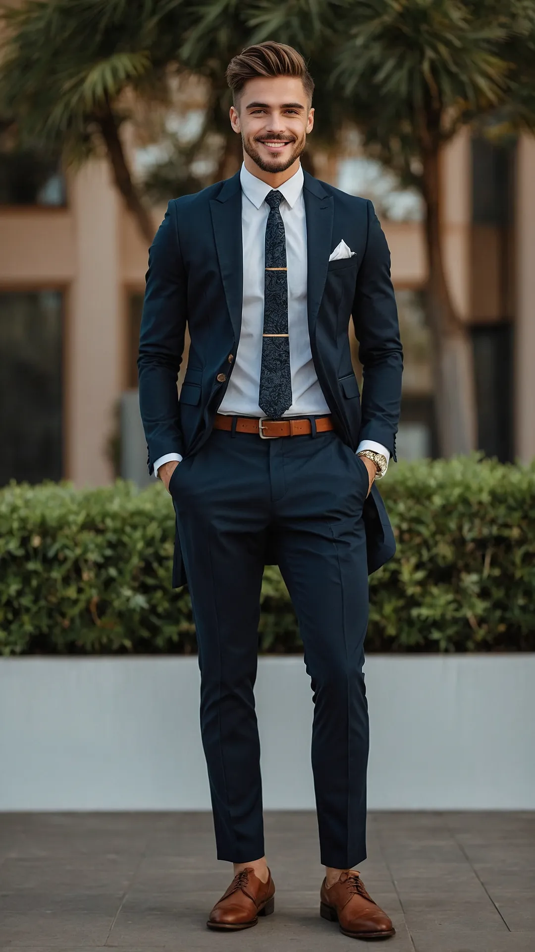 Celebrate in Style: 18 Graduation Outfit Ideas for the Stylish Graduate 43 Suit Up for Success