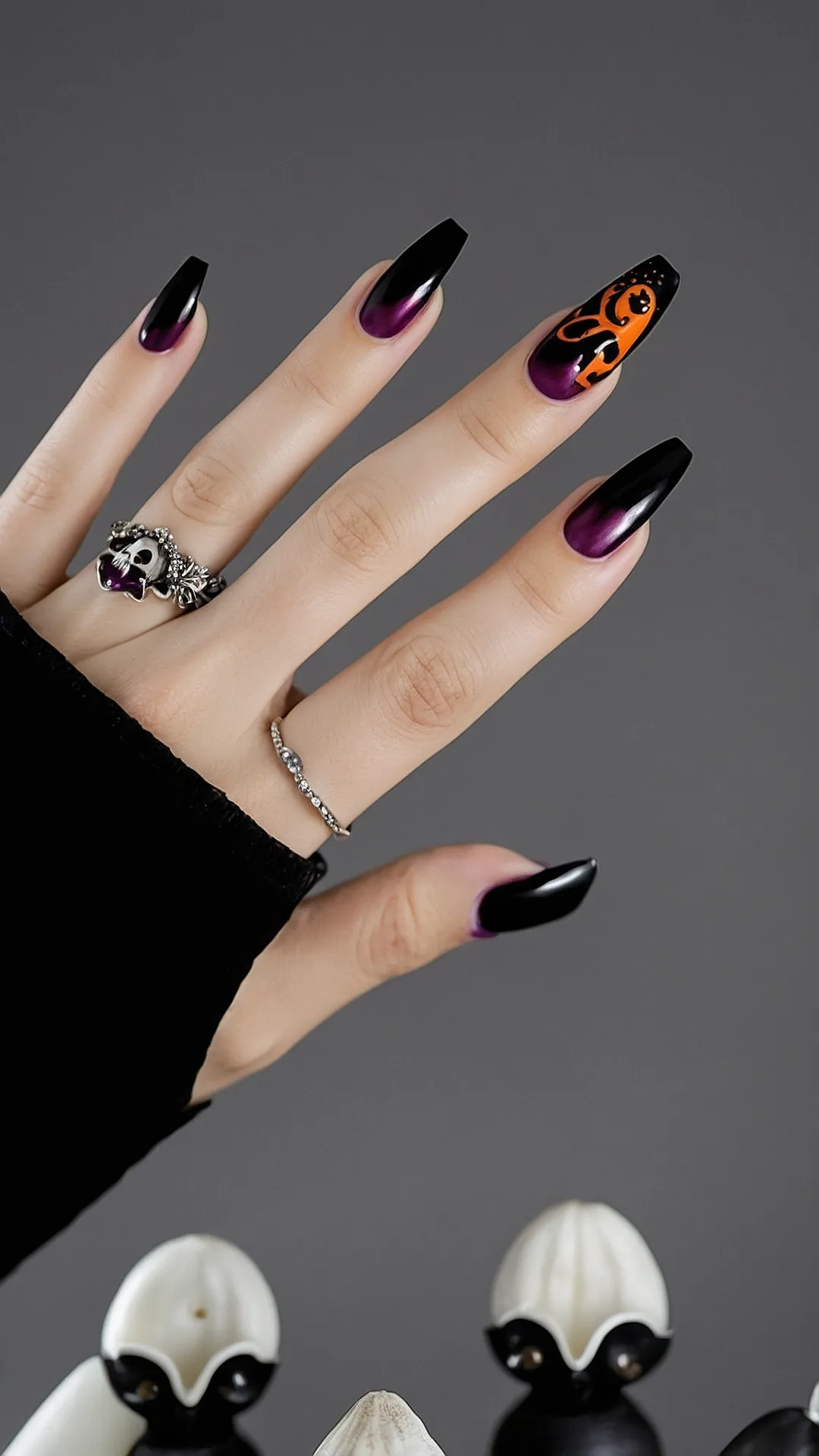 Easy and Trendy Halloween Nails for Every Style 42 Scream-Worthy Chic: