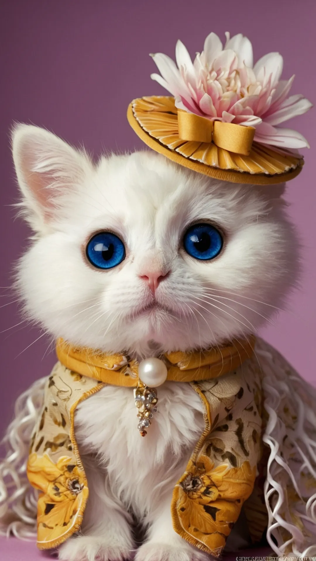 **15 Cute Animal Wallpapers for a Pawsome Screen Refresh!** 41 The Feline Fashionista