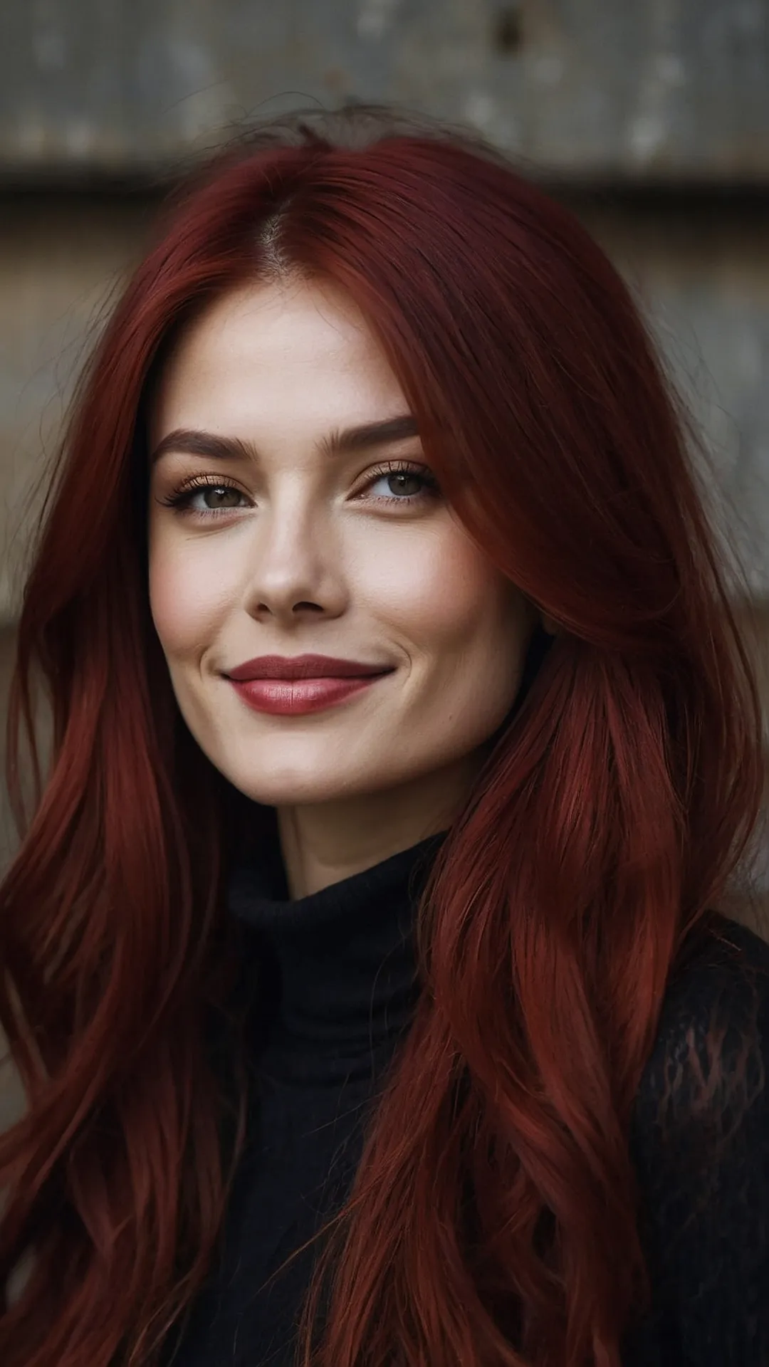 Layering It Right: Why Wine Red is the Ultimate Hair Color for Older Women** ** 41 Lava Flow Hair