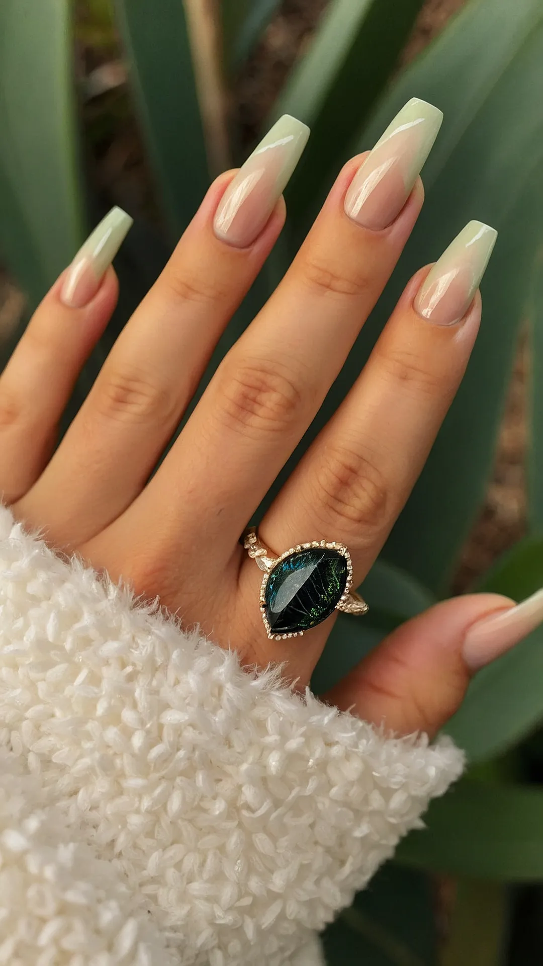 Emerald Envy & Shimmering Rings: