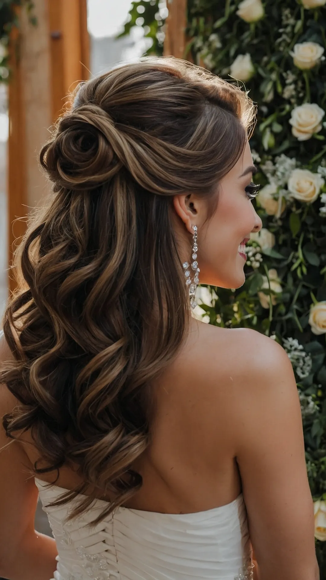 Effortless Beachy Waves for Bridesmaid Hairstyles