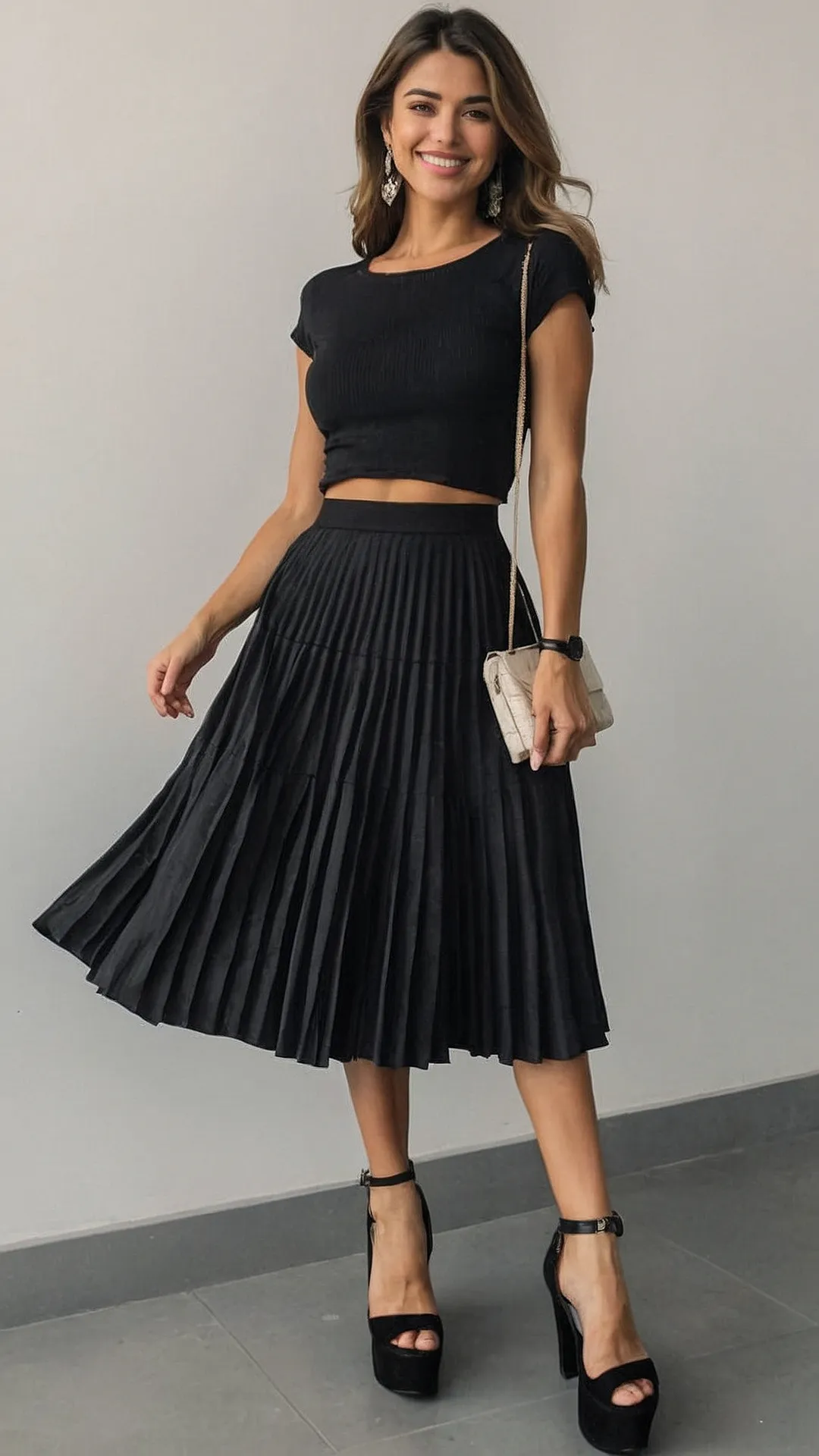 Skirt Outfits:  She's Got The Look!