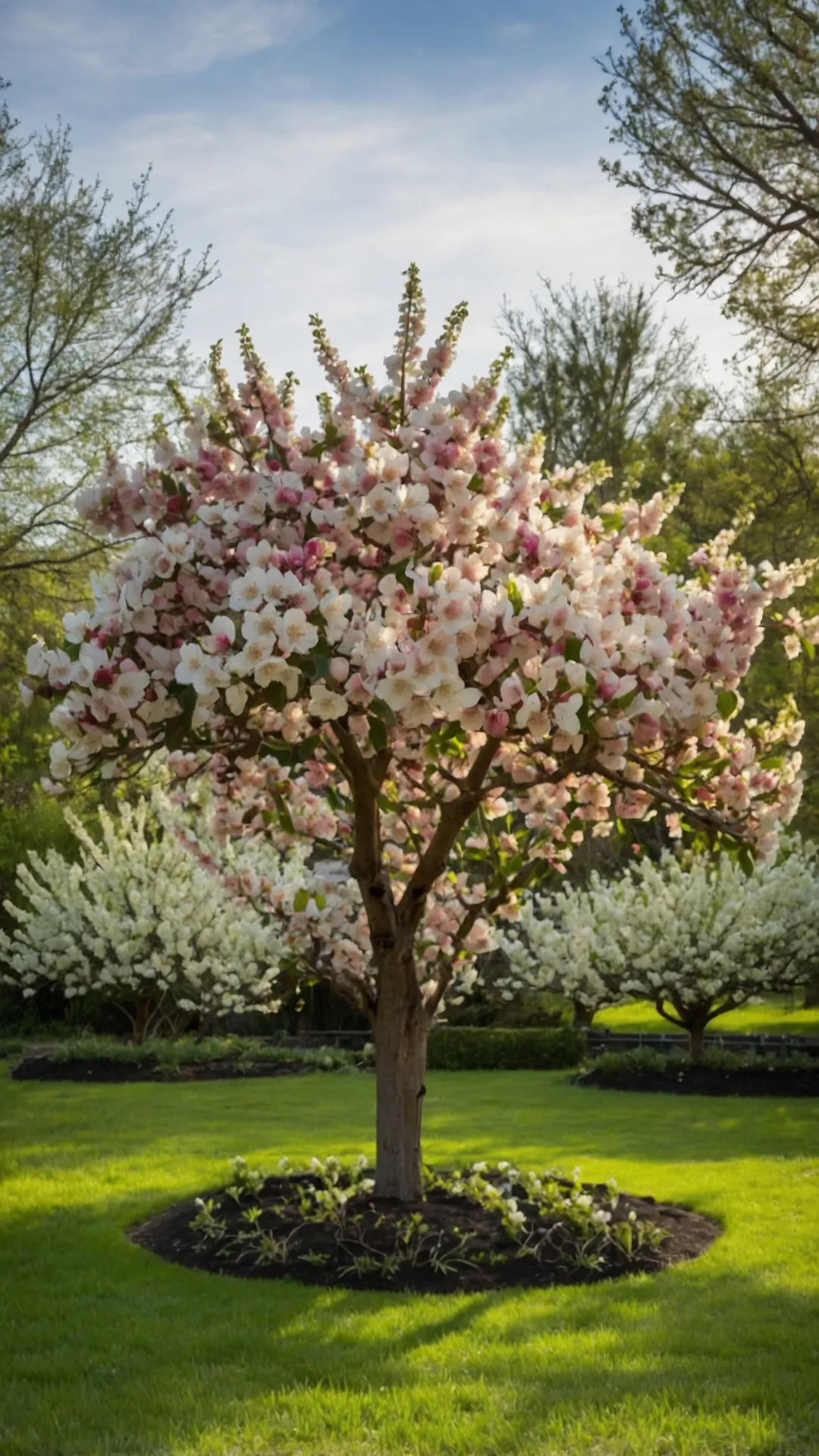 Pink Petals and White Blossoms: 16 Flowering Trees for Your Garden Bliss** ** 3 Flowering Tree Sparkle