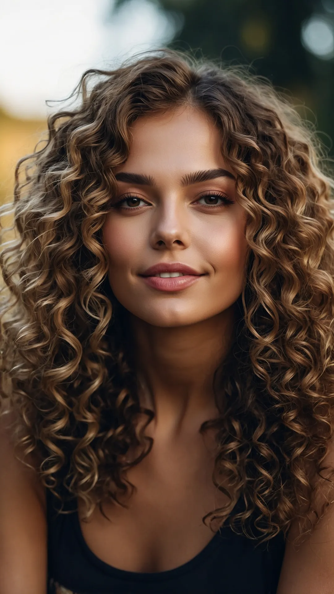 The Bangs Parade: Curly Hairstyles for Every Length** ** 33 Textured Statement