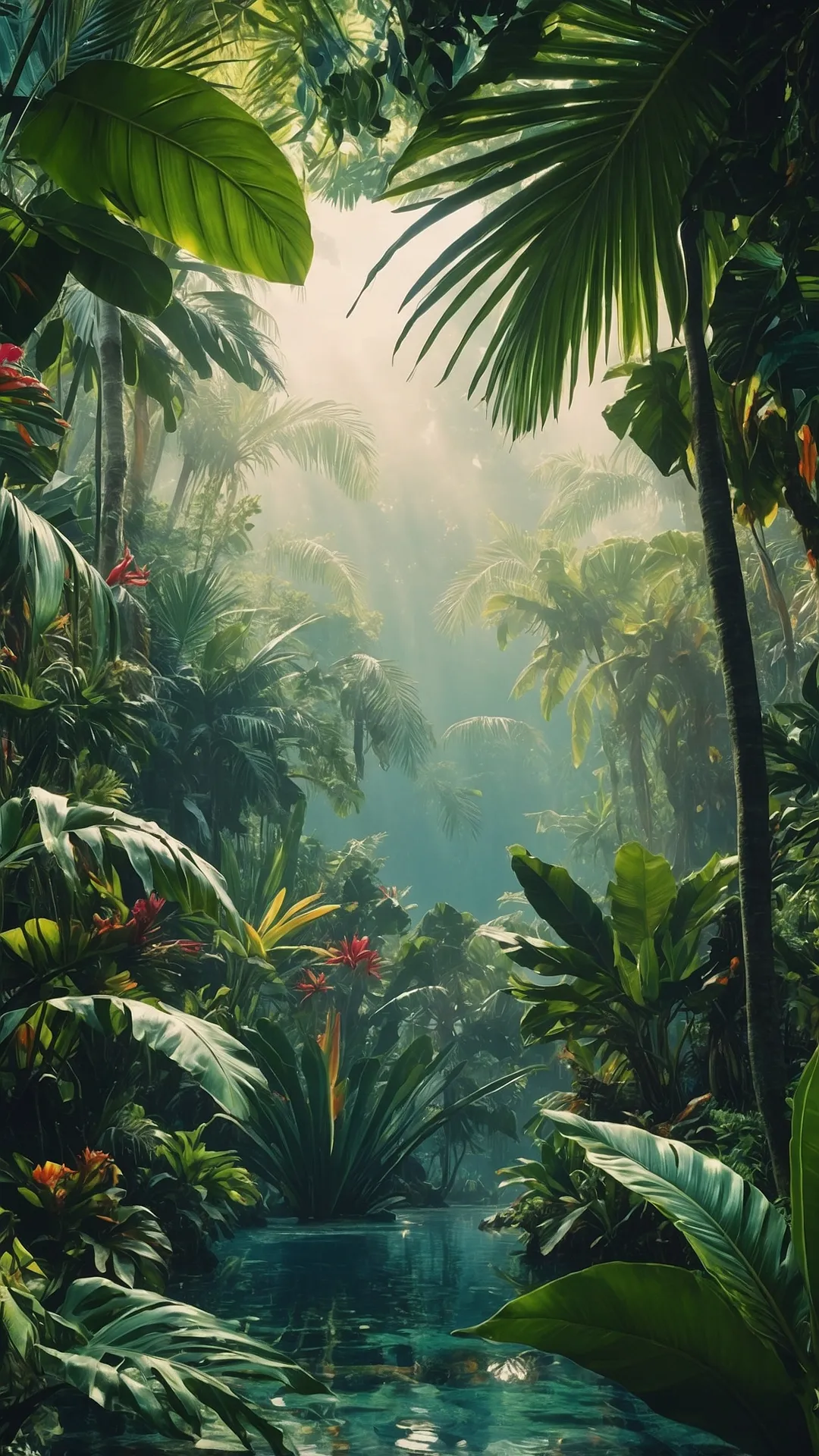 Wild at Heart: 16 Tropical Wallpaper Styles That Wow!** ** 35 Screen's Sunny Getaway