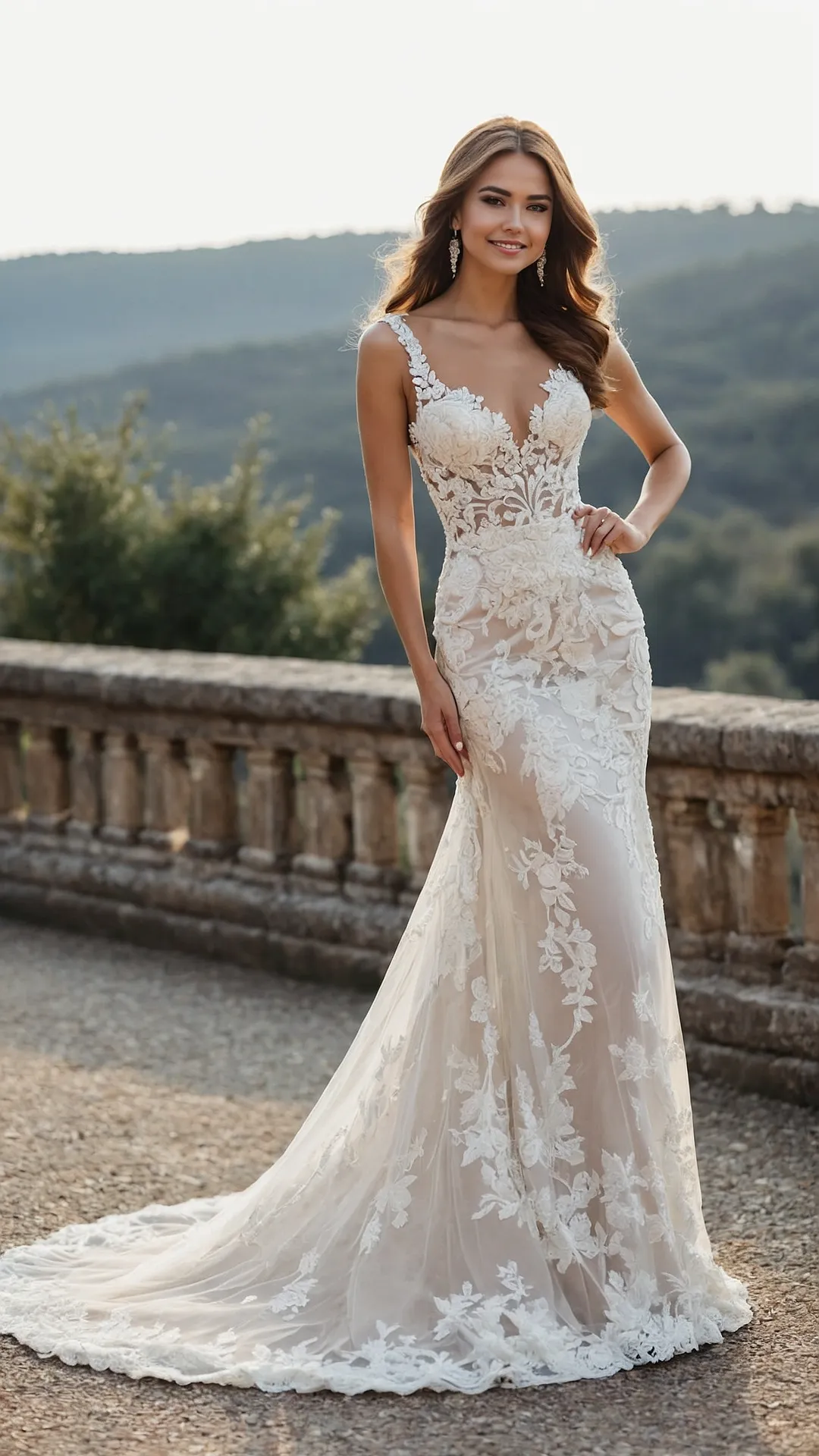Enchanting Mermaid Wedding Dress Ideas That Will Make You Say “I Do” 34 Beyond the Brine: Bridal Finery