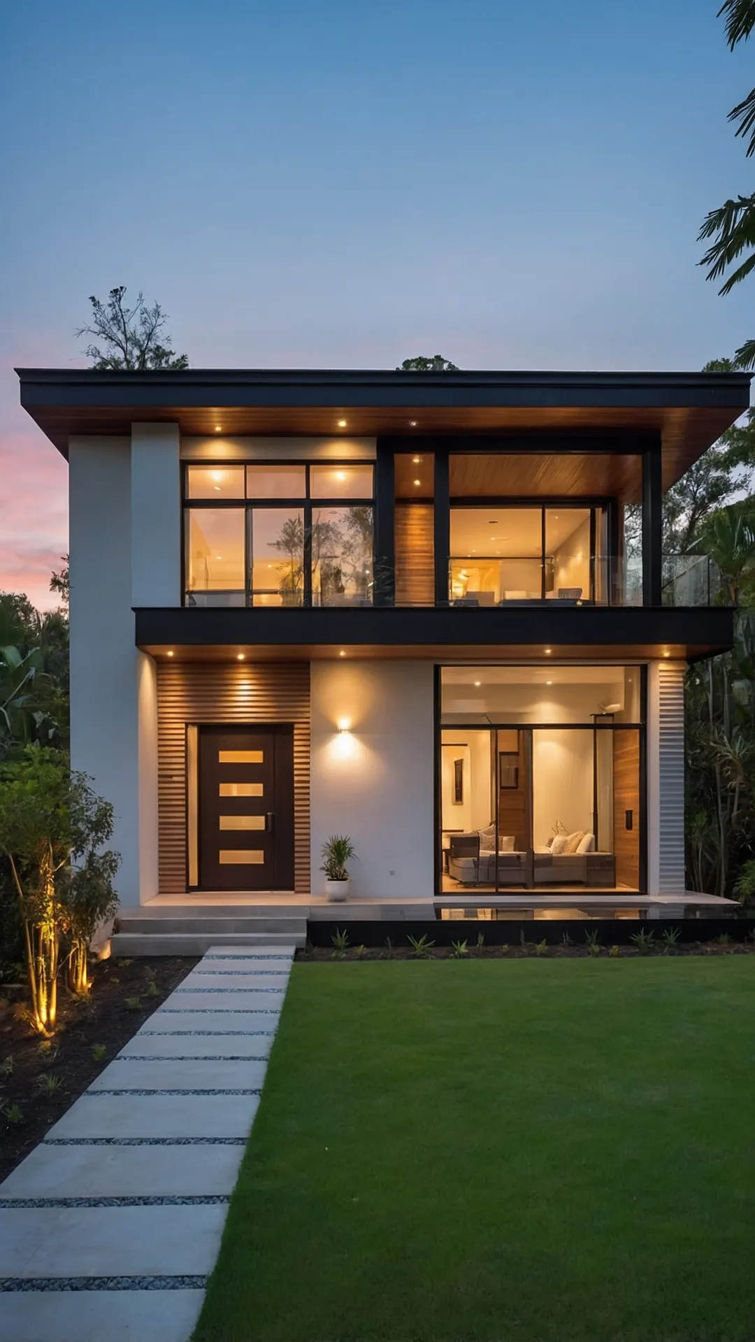 Classic Meets Modern - A Journey Through American House Designs ** 38 Inside Modern American Houses
