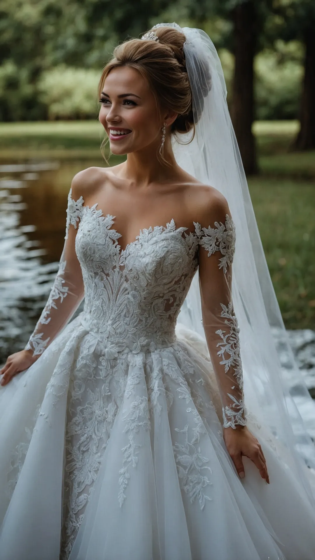 Whirl in Style: 20 Rococo Wedding Dresses to Inspire Your Big Day 45 Opulent Bridal Flourish