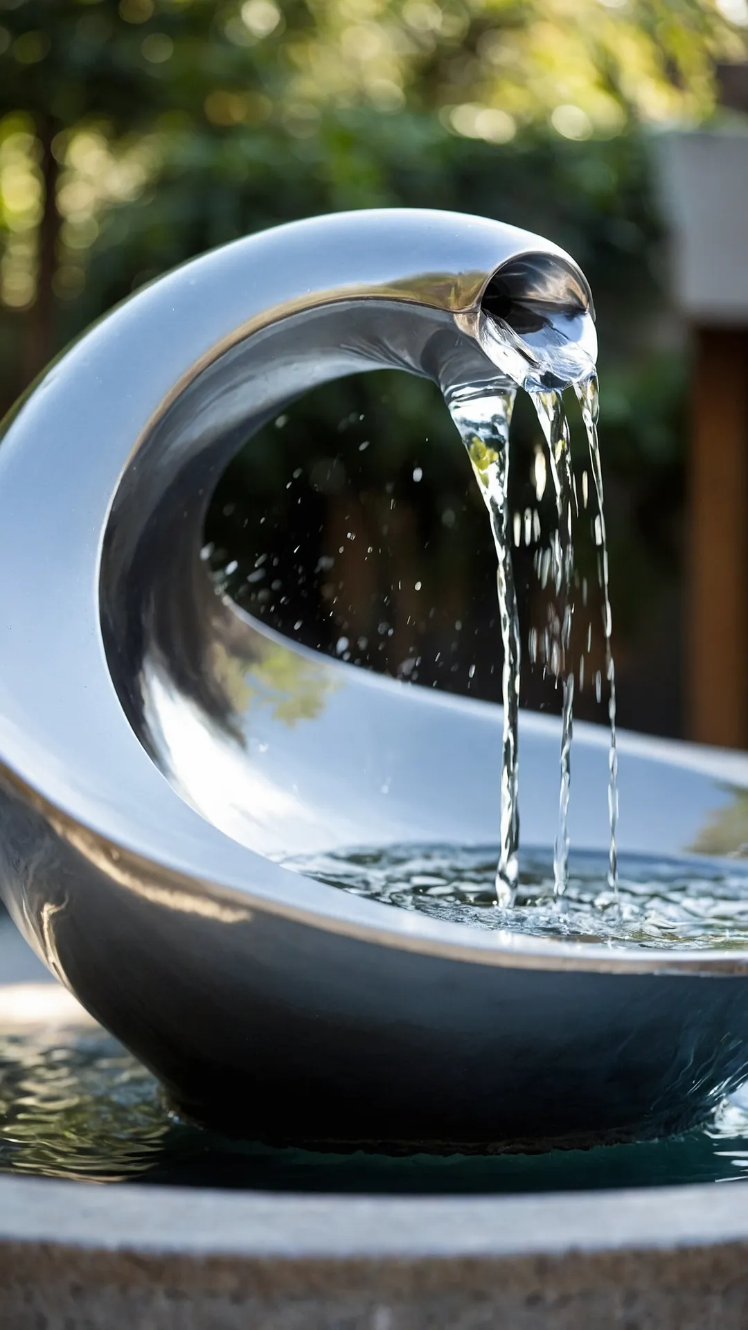 Fountain Fancies: Discover 17 Creative Water Little Wonderland Ideas 39 Cascading Grace