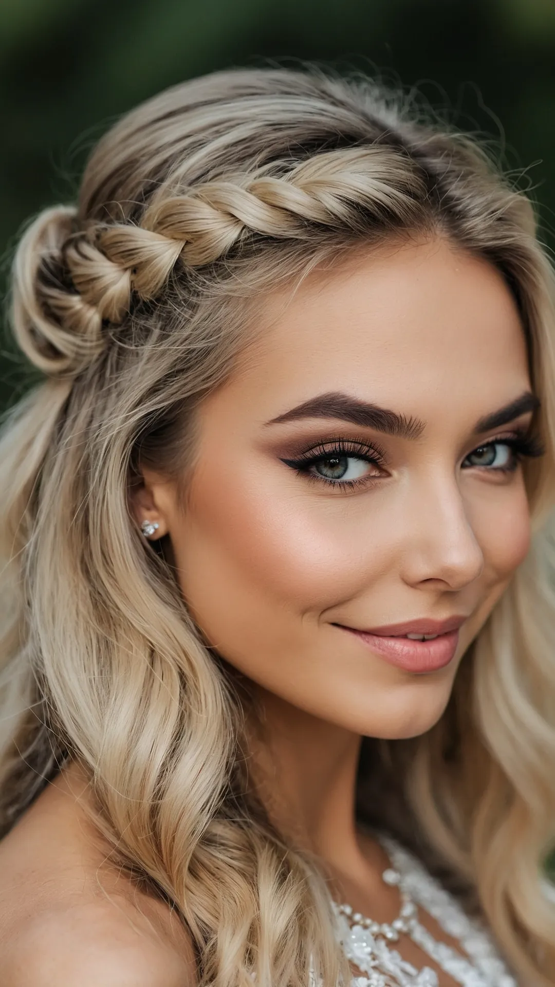 Bridal Chic: 18 Heavenly Wedding Hairstyles That Are a Fairytale Come to Life 36 Royal Day Hair Magic