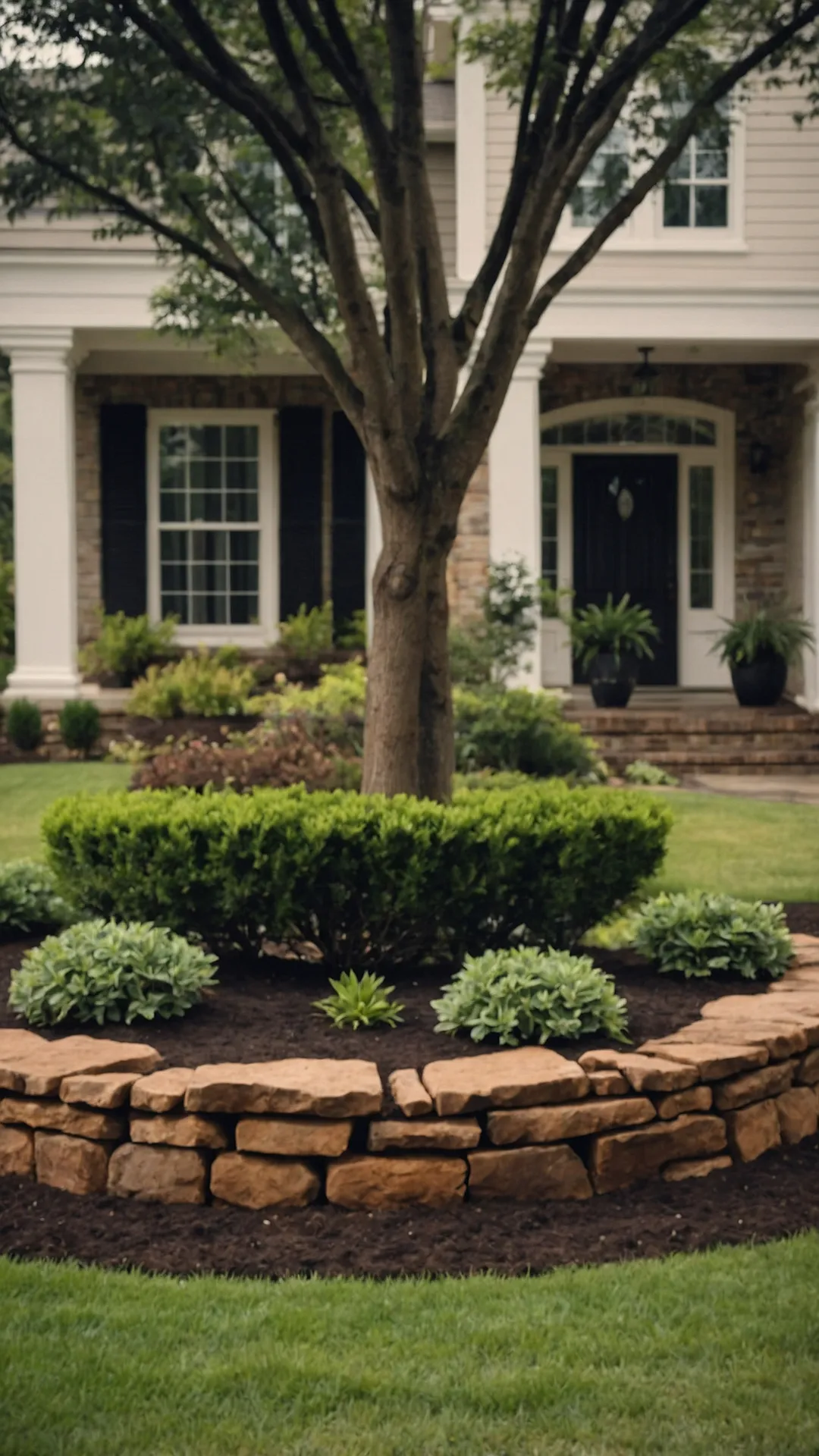 Step Up Your Landscaping Game with These Tree Base Ideas 46 Trunk Edge Appeal