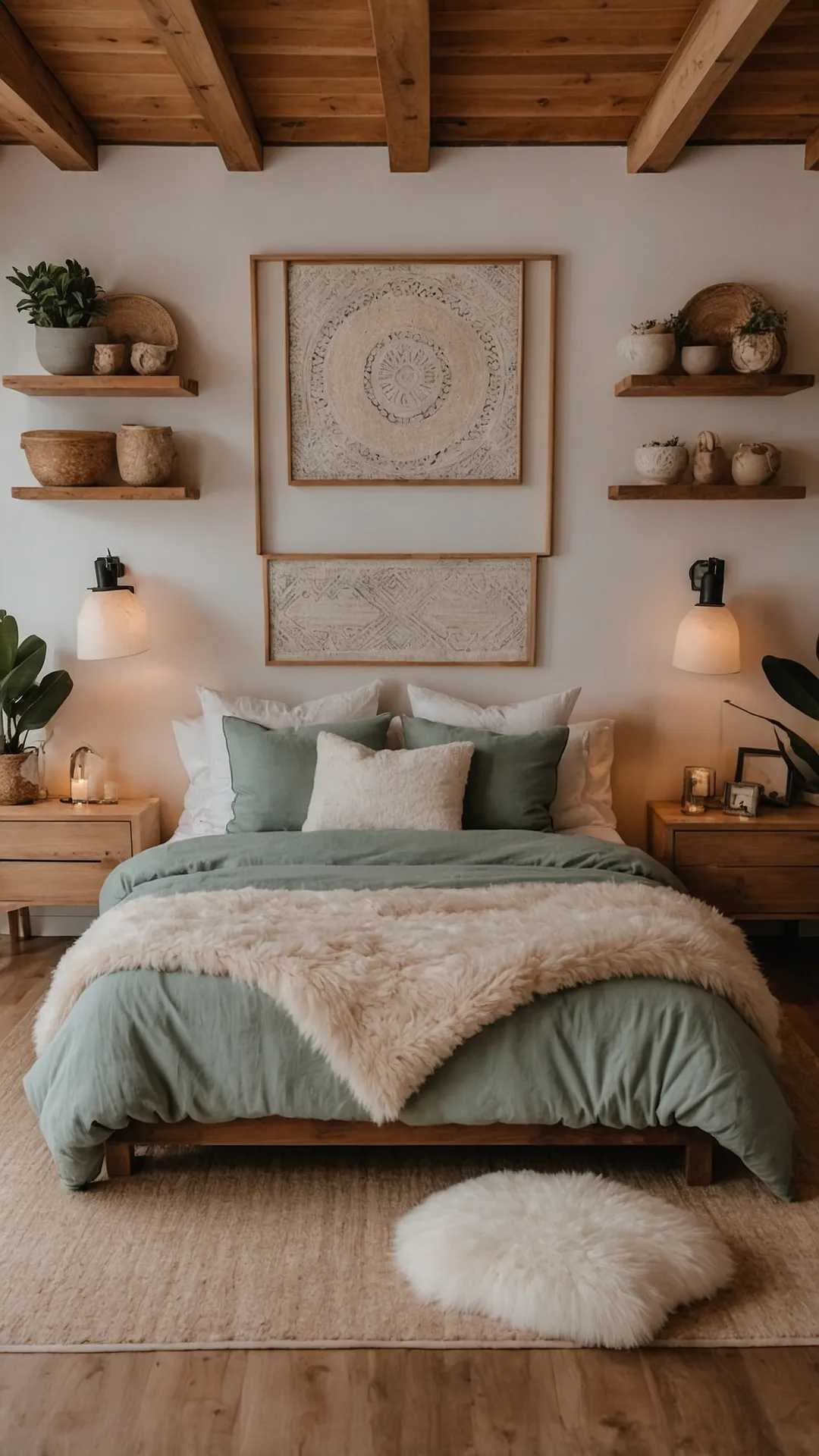 Discover the Joy of Cozy Bedroom Spaces with 15 Unique Ideas 43 Caution: Comfort Overload