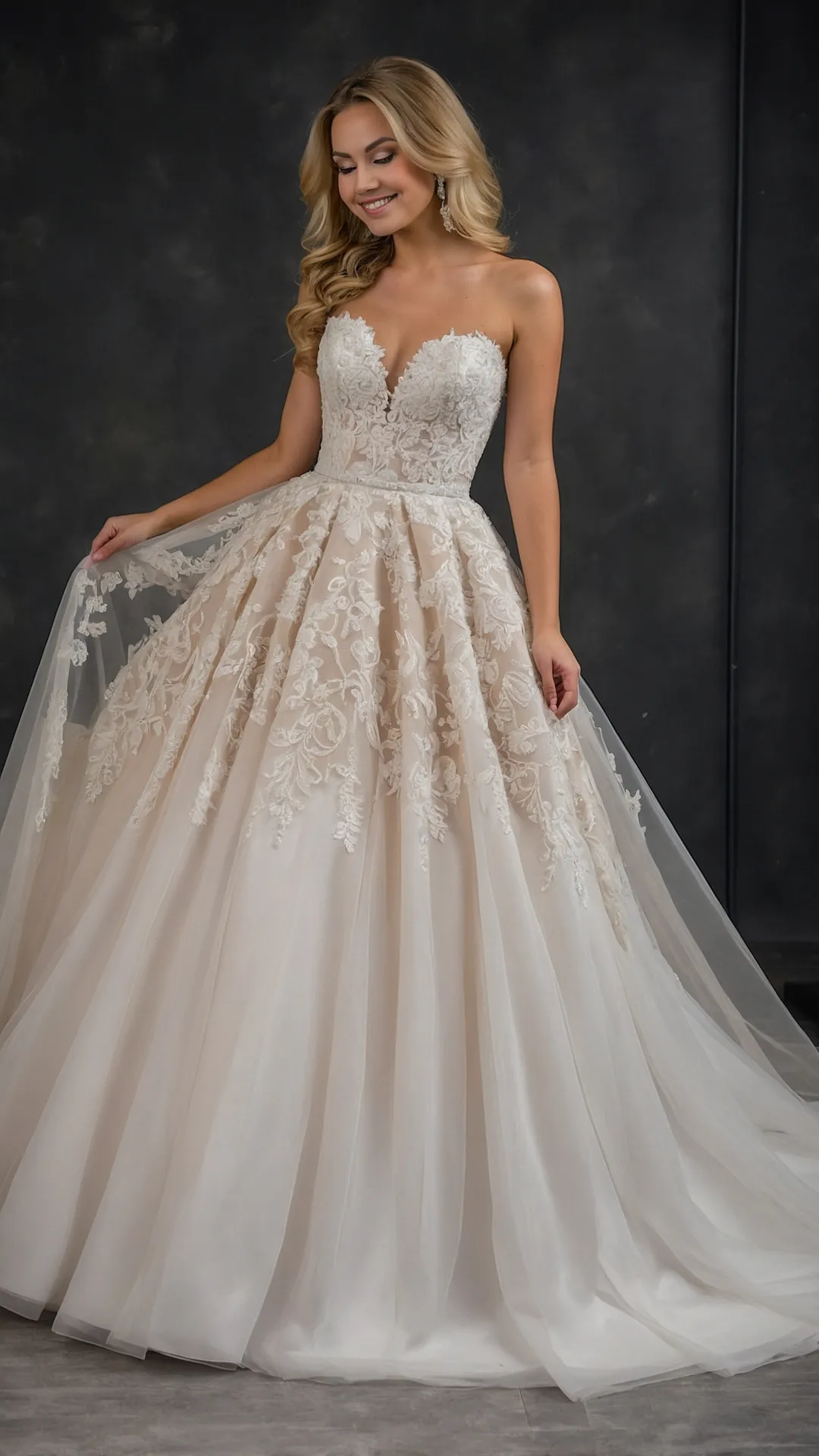 Dazzling Dreams: 20 Gold Wedding Dress Ideas for the Modern Bride 40 Gilded Getaway