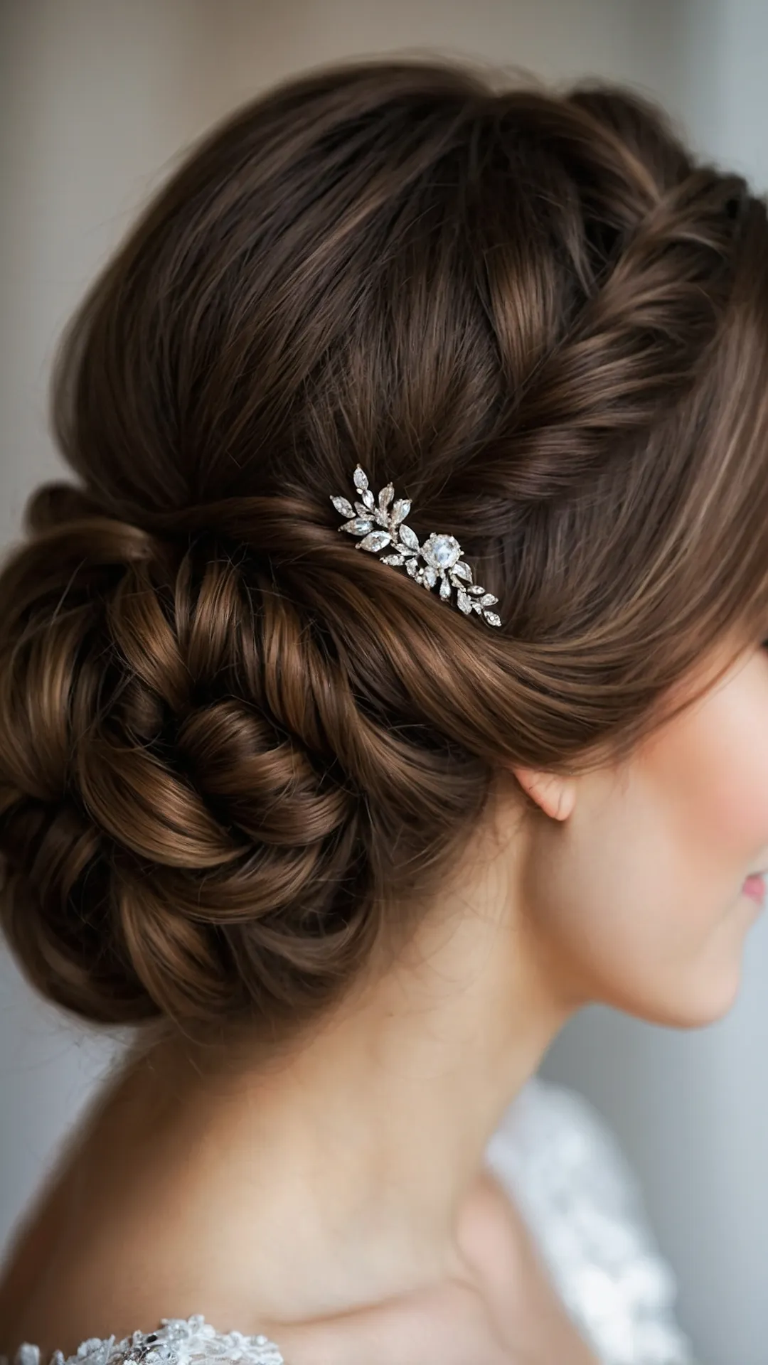 18 Stunning Updo Ideas for a Memorable Wedding Day 46 Chic Bridal Updo