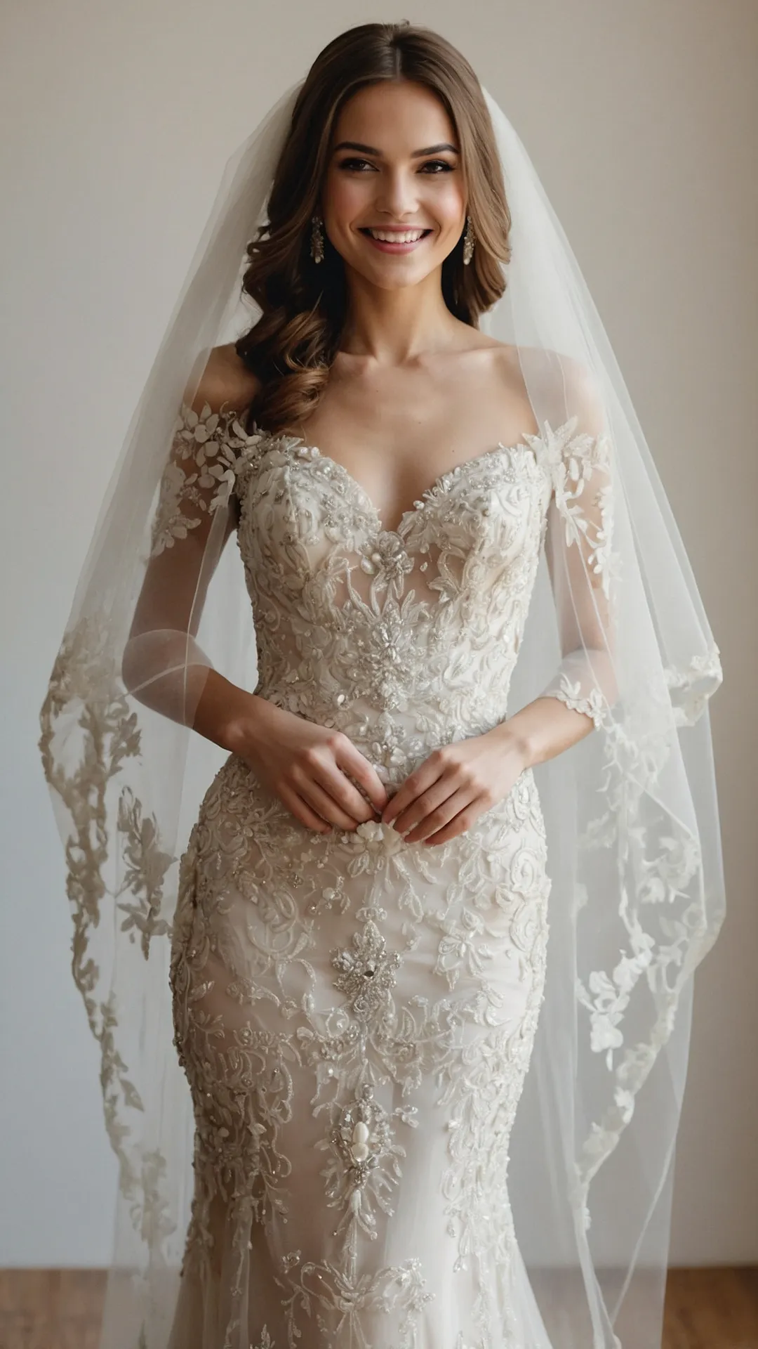 Pearl, Crystal, and Lace: 15 Beaded Wedding Dress Concepts to Wow Your Guests 36 Sassy Sparkle Statement