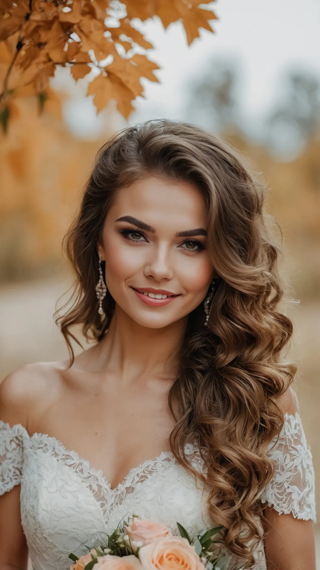 **Tresses in the Spotlight: Top 15 Loose Curls Wedding Hair Ideas for Every Bride** 34 Loose Love Locks