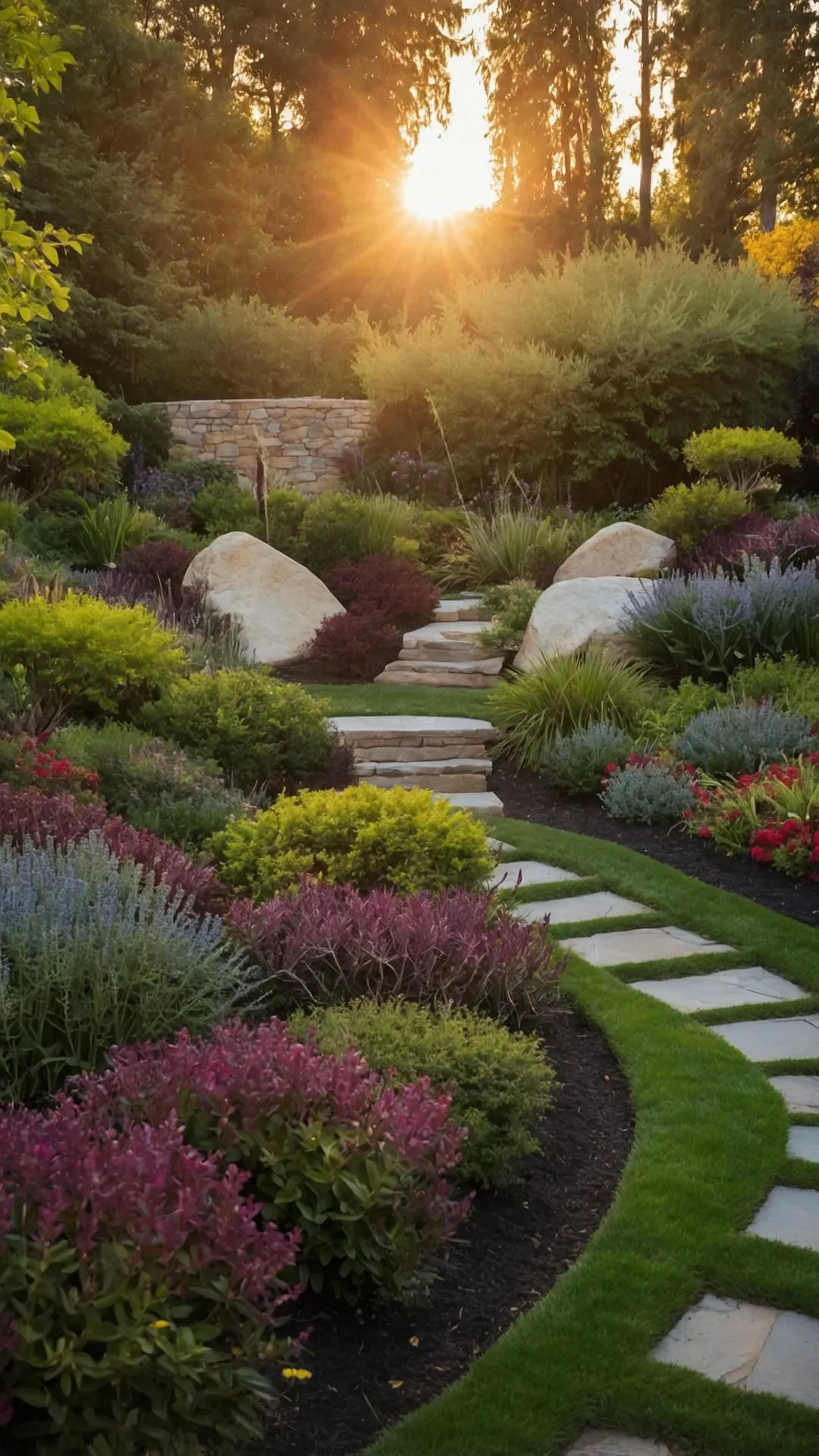 The Art of Minimalism: 17 Front Yard Landscaping Ideas that Wow** ** 33 The Art of Less Lawn