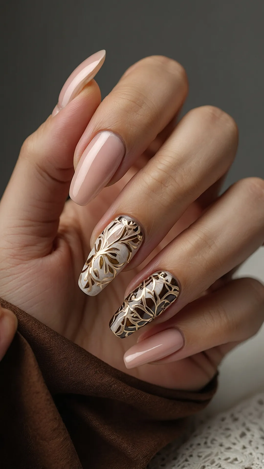 Fall-Inspired Nail Designs for Thanksgiving 2025 47 Sparkle & Serve