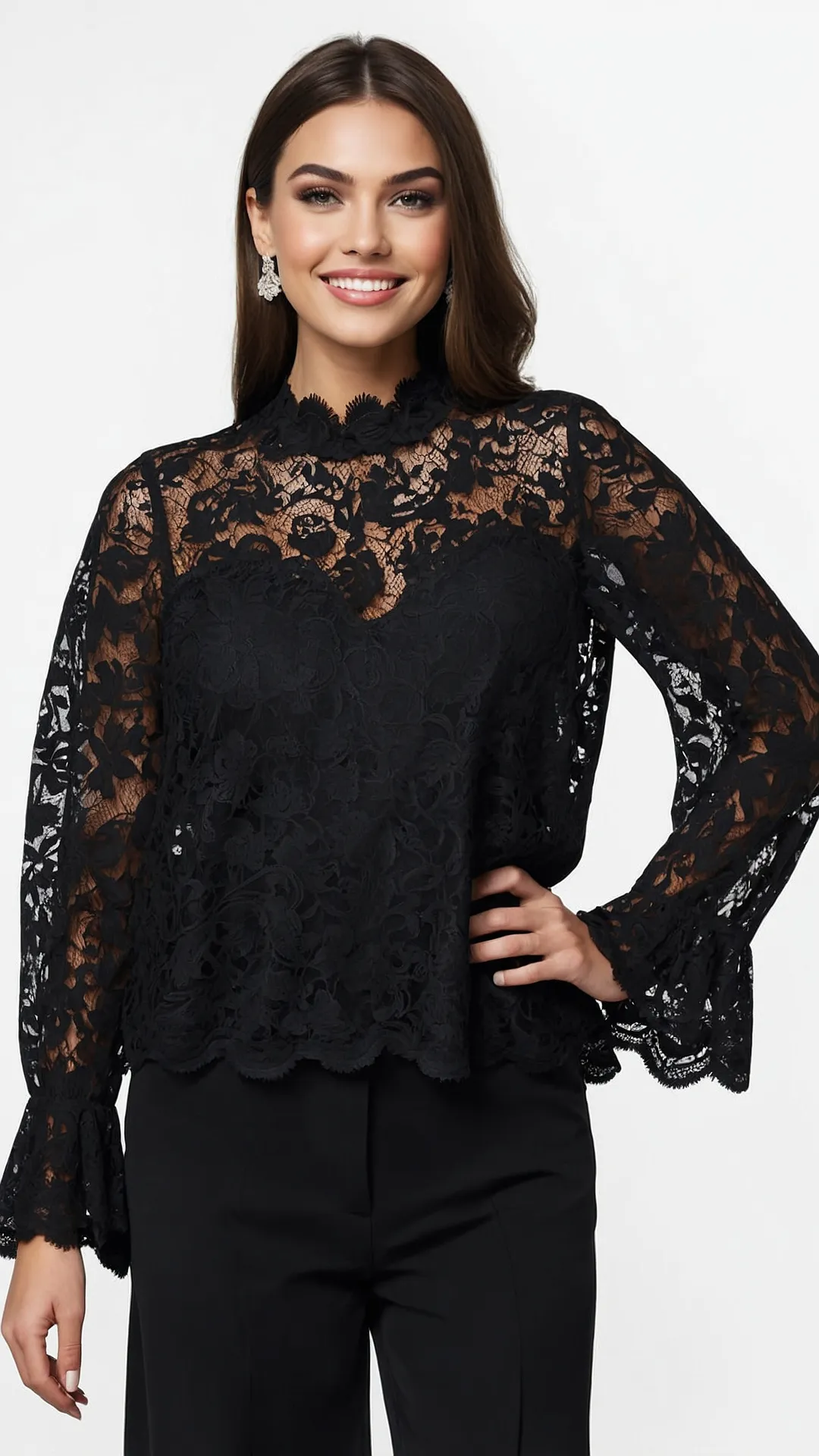 Discover 20 Lace Top Outfit Ideas to Inspire Your Style 46 Soft Power Statement
