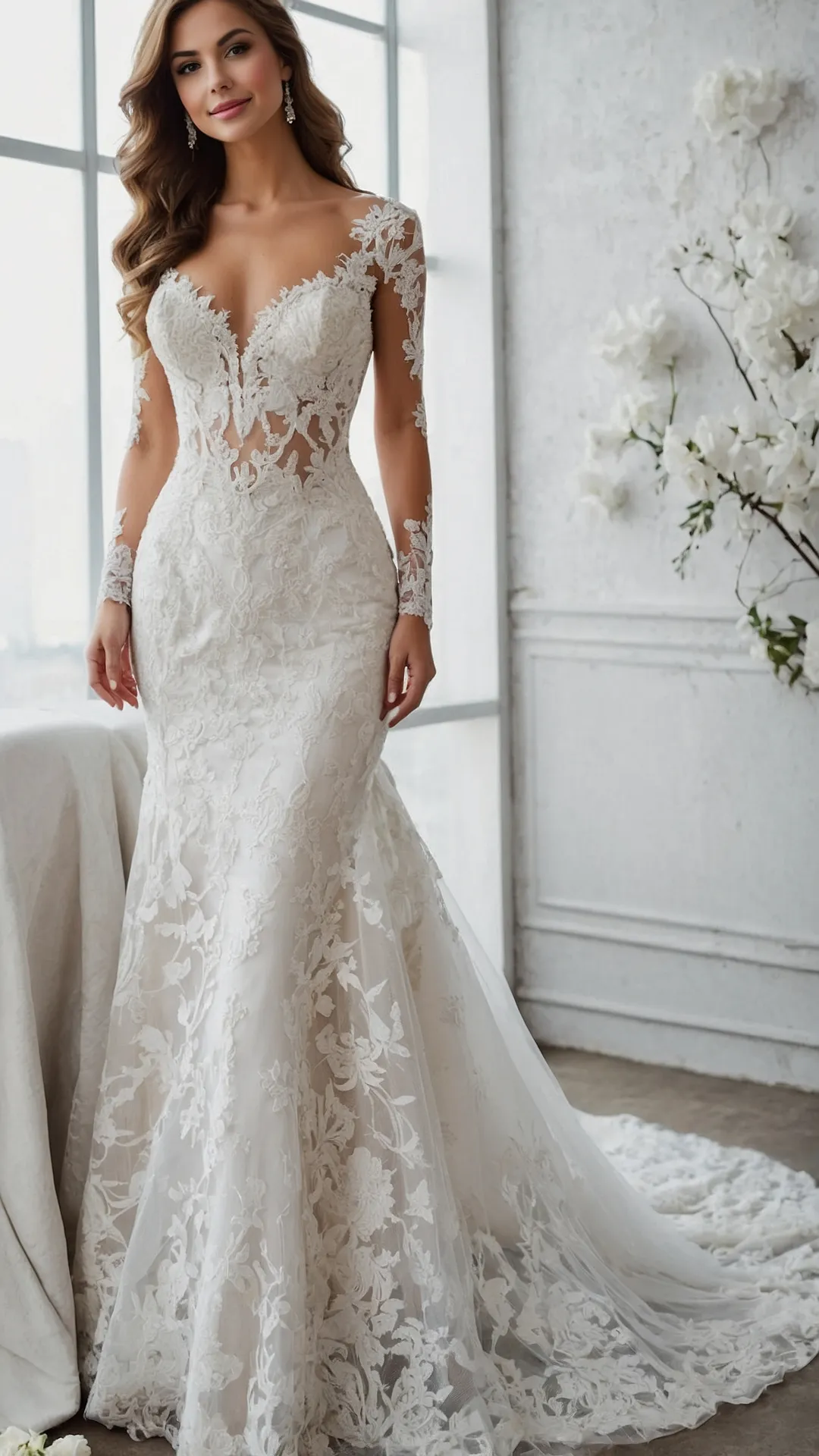 Catch the Wave: 21 Fabulous Mermaid Wedding Dress Inspirations 43 Gown of the Deep