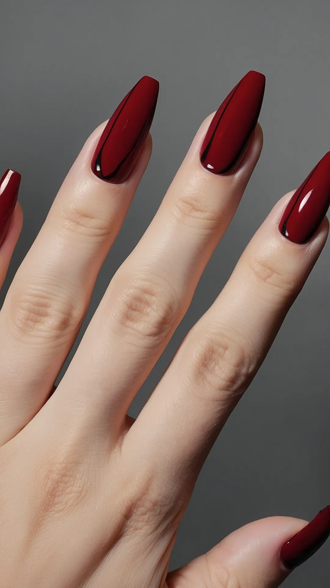 Autumnal Glam: 14 Enchanting Red Nail Ideas for Fall 2024 35 Blaze & Bling: