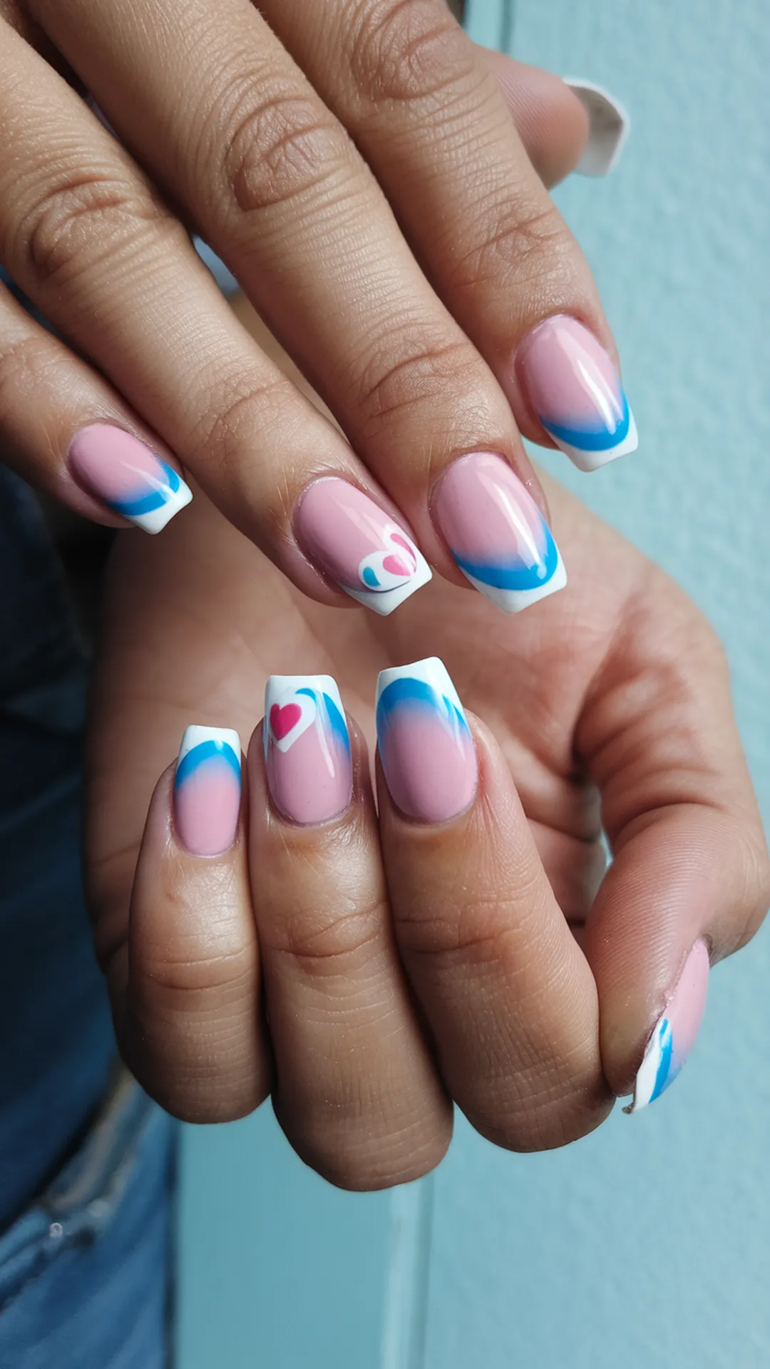 Frosty and Fabulous: 20 Simple Summer Ideas for Winter Nails 43 Winter's Kiss
