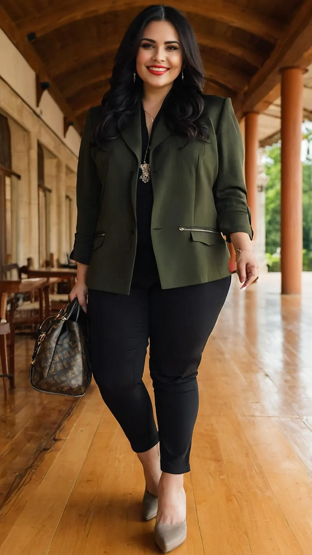Glorious Styles: Your Guide to Plus Size Fashion for Every Occasion 35 Boss Lady in Plus Size Fashion
