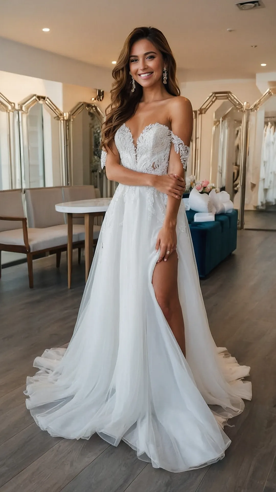 Dazzling Drapes Elegant Wedding Dress Ideas to Inspire