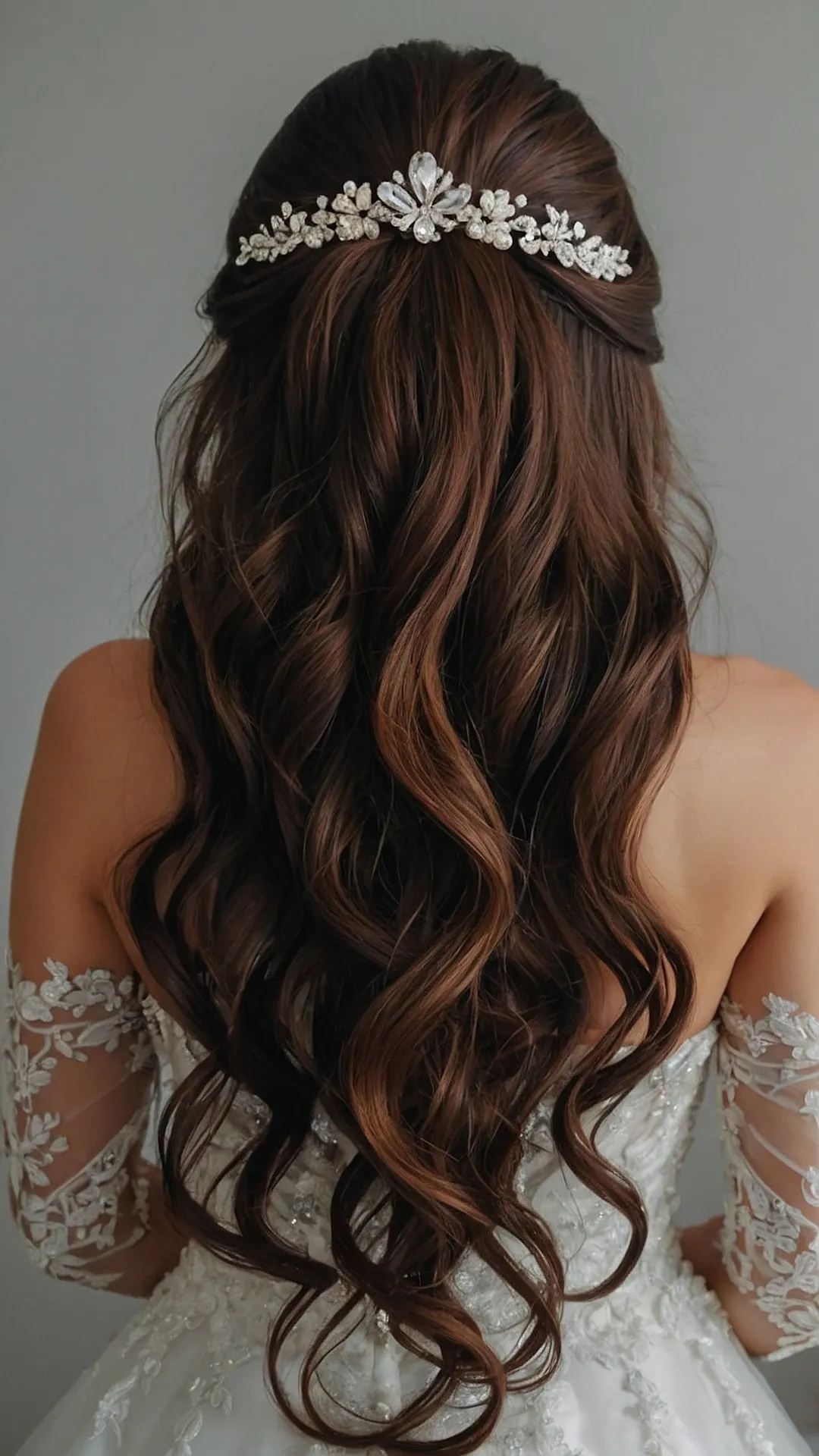 Long Hair, Don't Care:  Bridal Style Inspiration