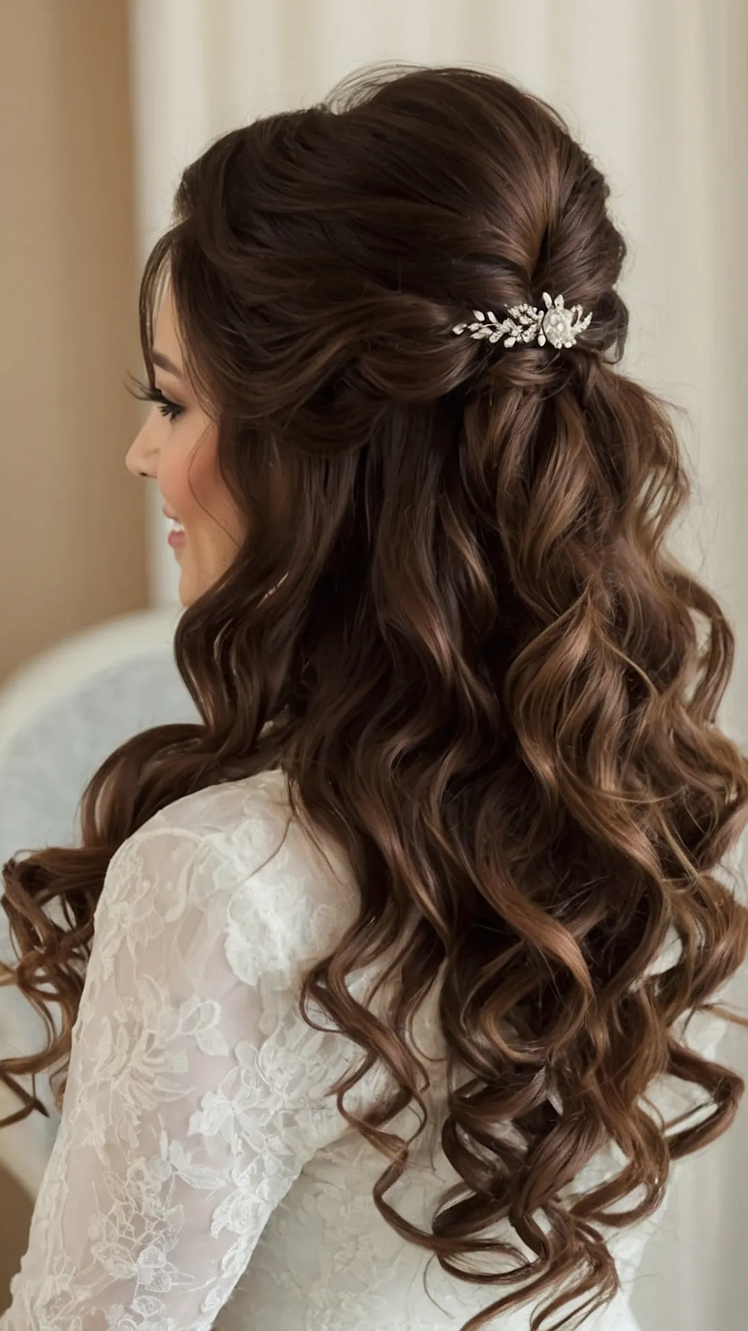 Curl Power: Bridal Style