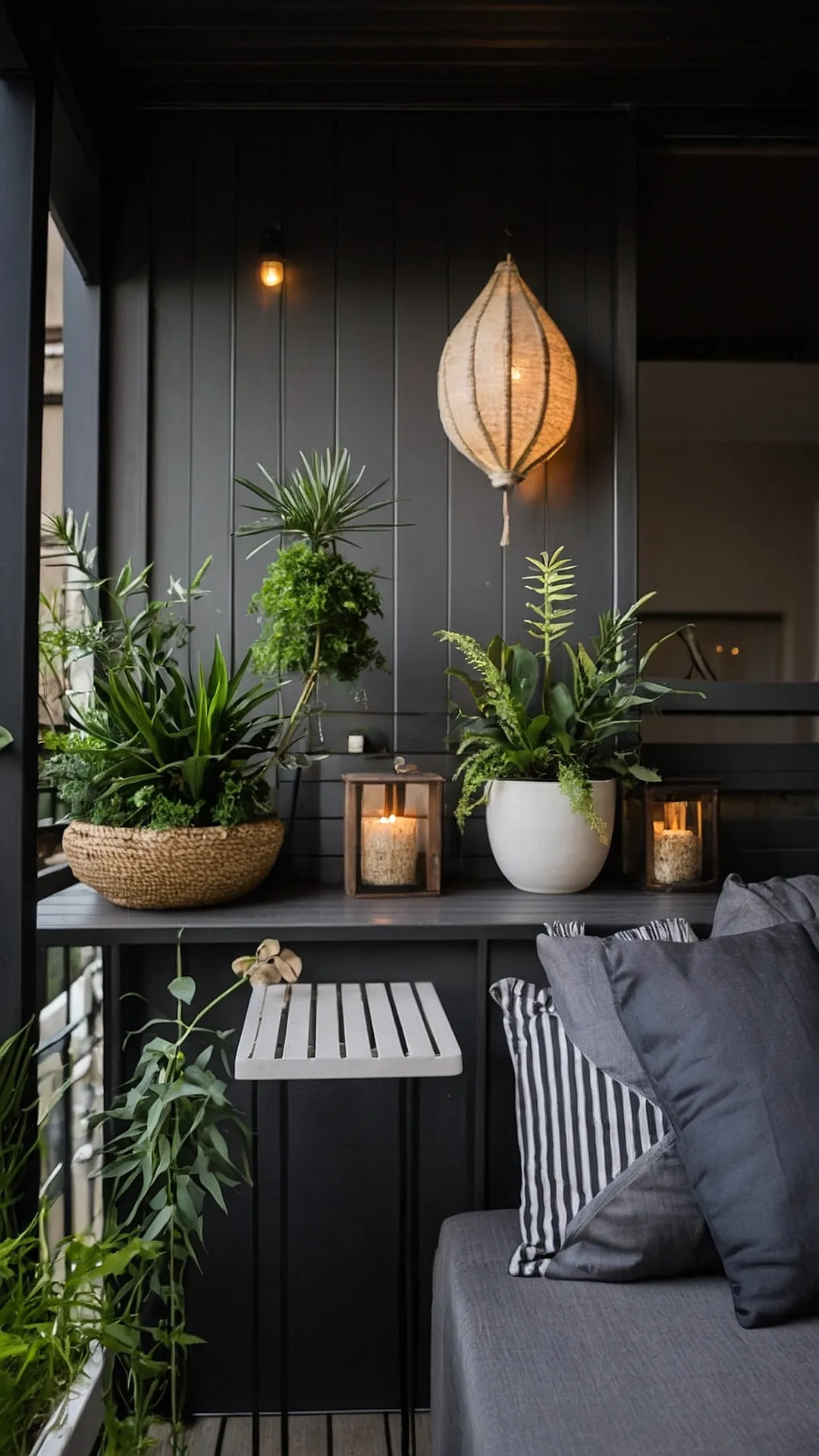 Balcony Bliss: Light & Cozy