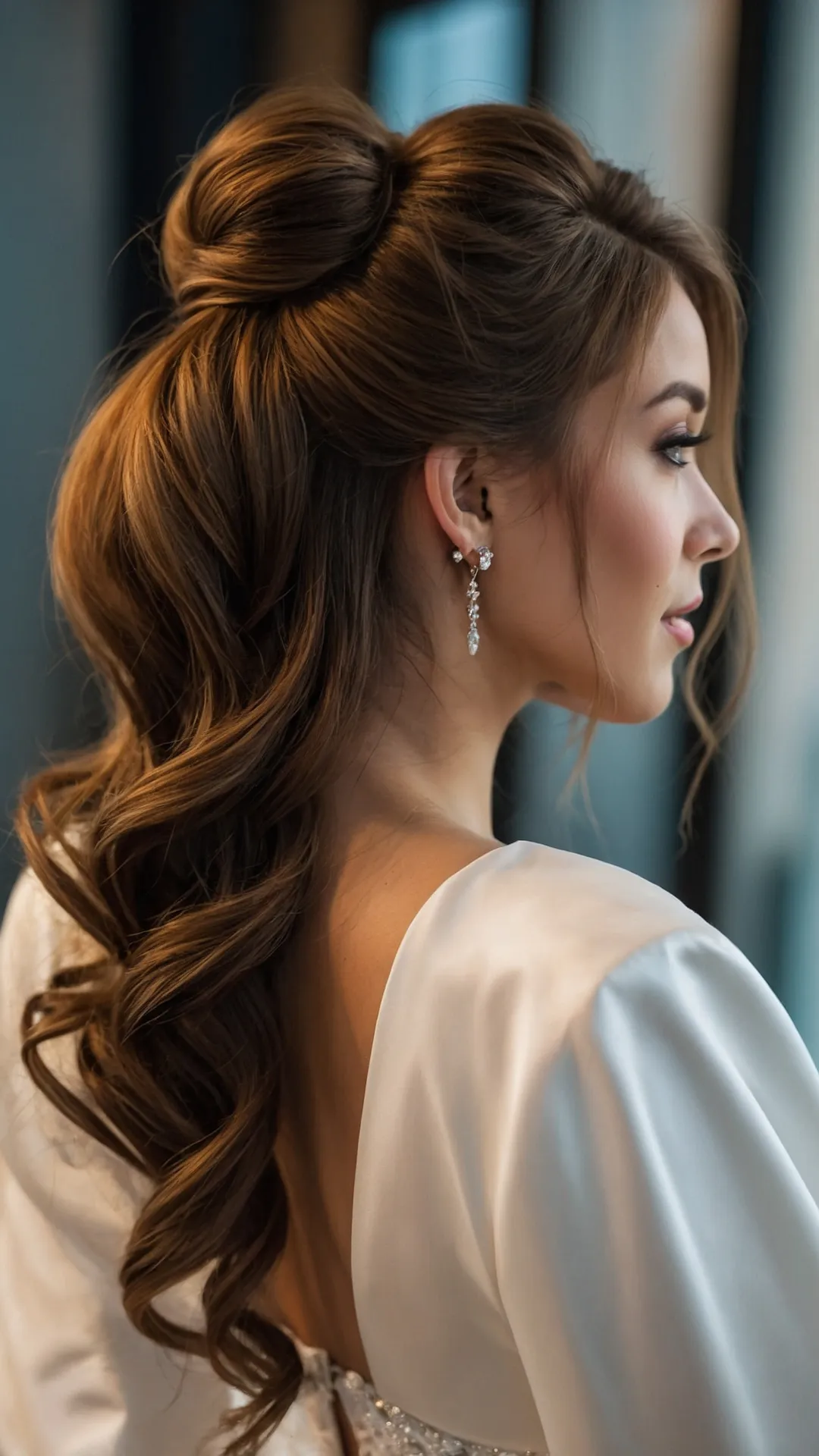 Creative Half Up Half Down Hairstyle Ideas to Wow Your Guests 40 Glamour Half Tressed